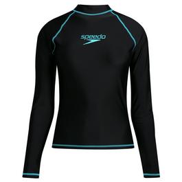 Speedo Long Sleeve Womens Rash Top