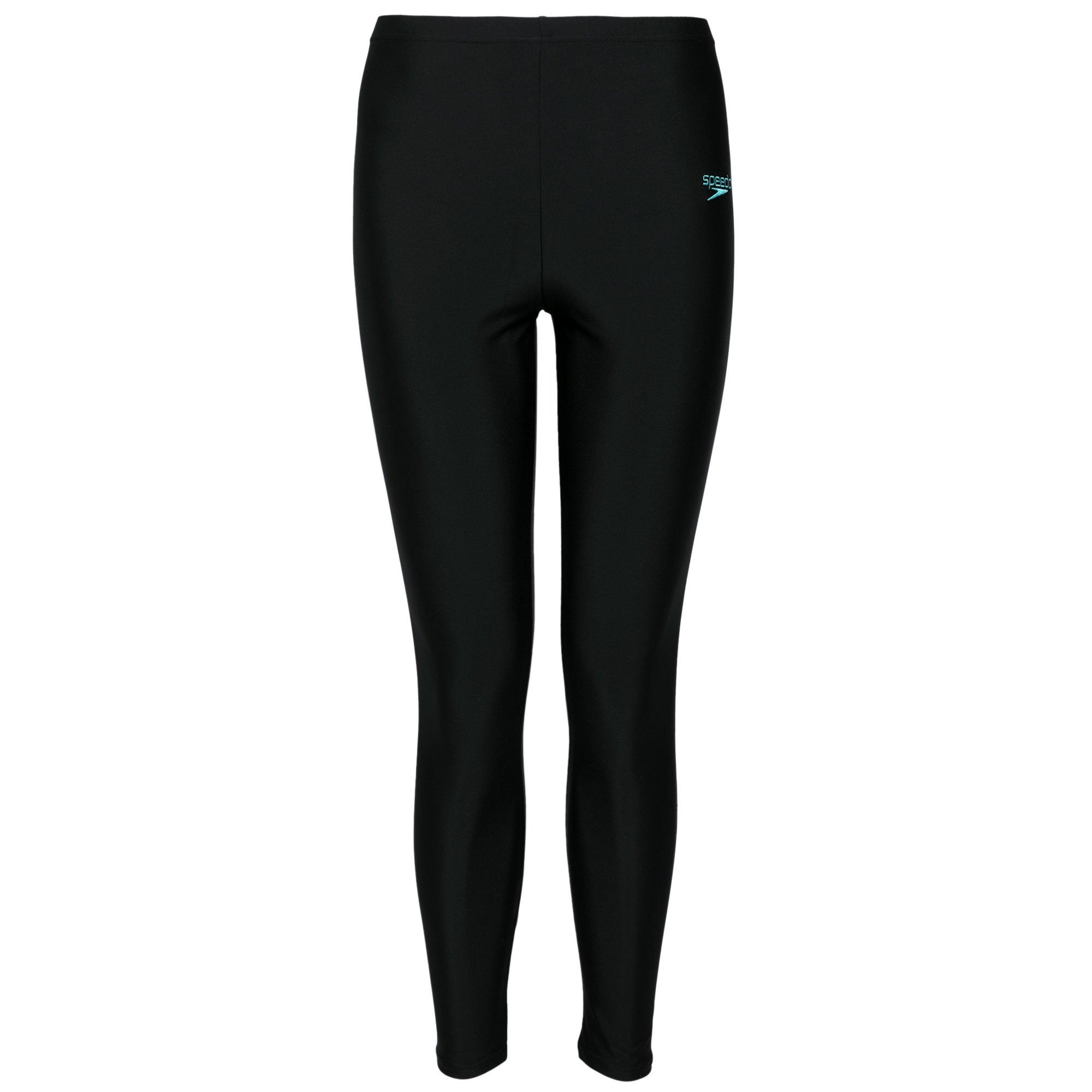 Black/Turquoise - Speedo - Performance Womens Full Length Pant - 1