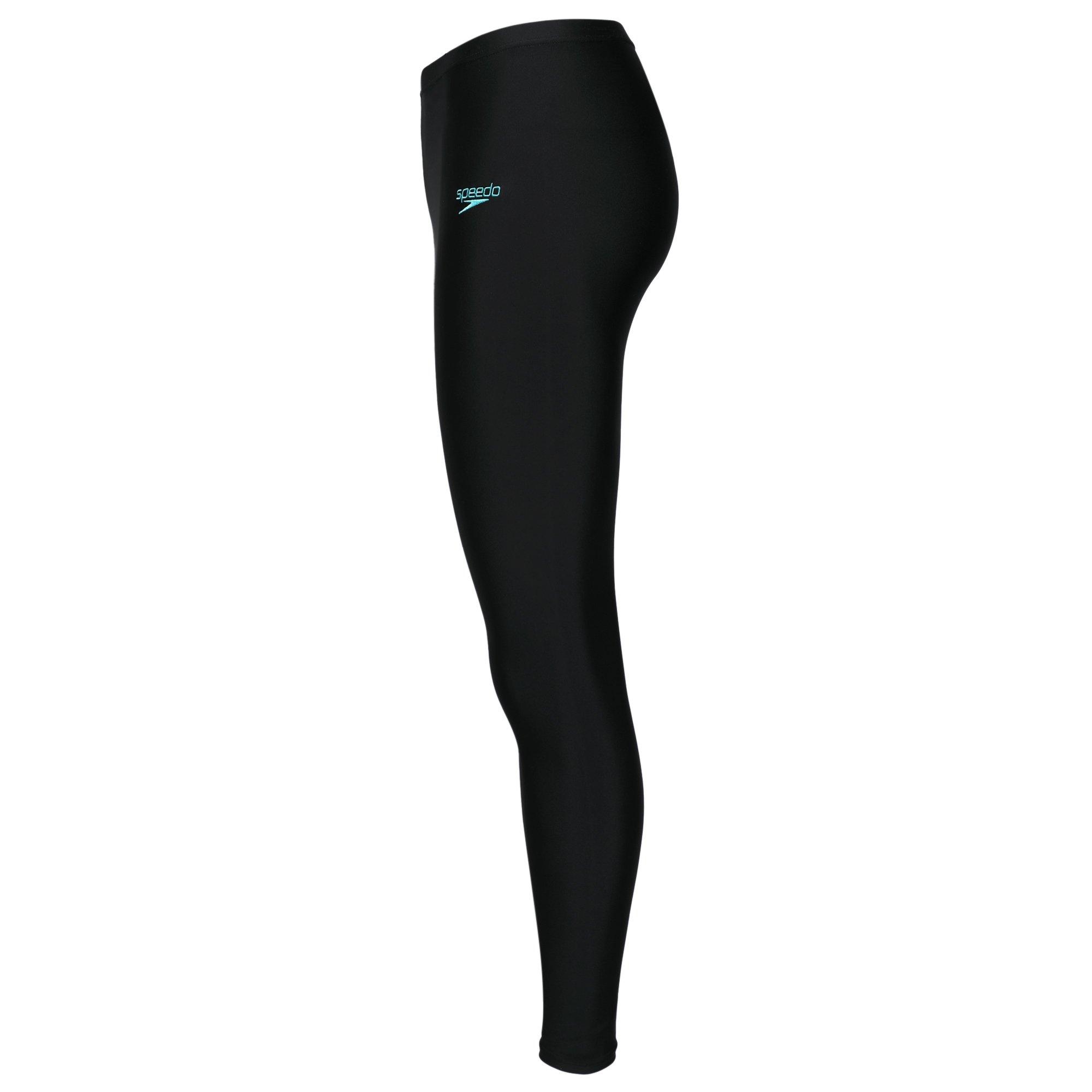 Black/Turquoise - Speedo - Performance Womens Full Length Pant - 2