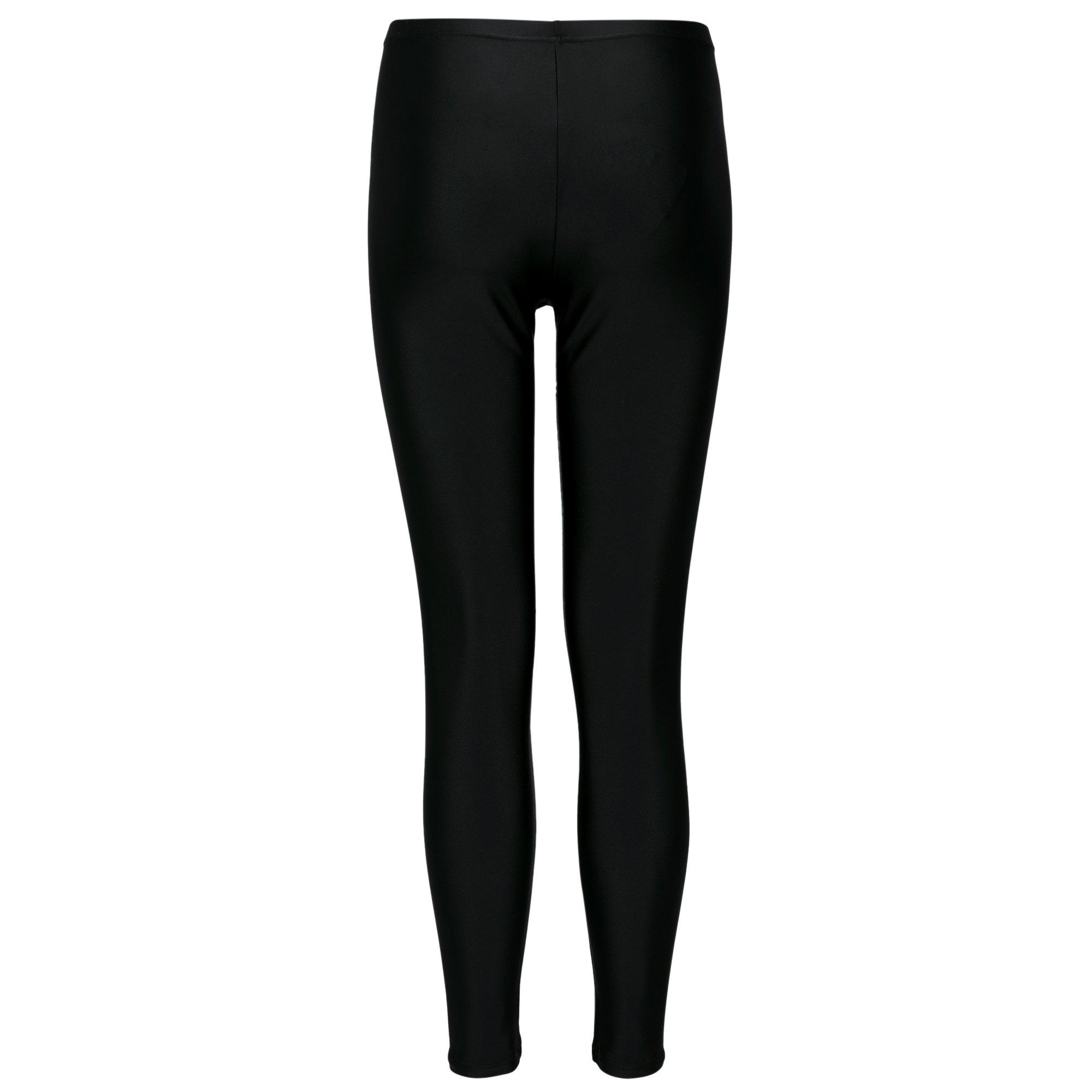 Black/Turquoise - Speedo - Performance Womens Full Length Pant - 3