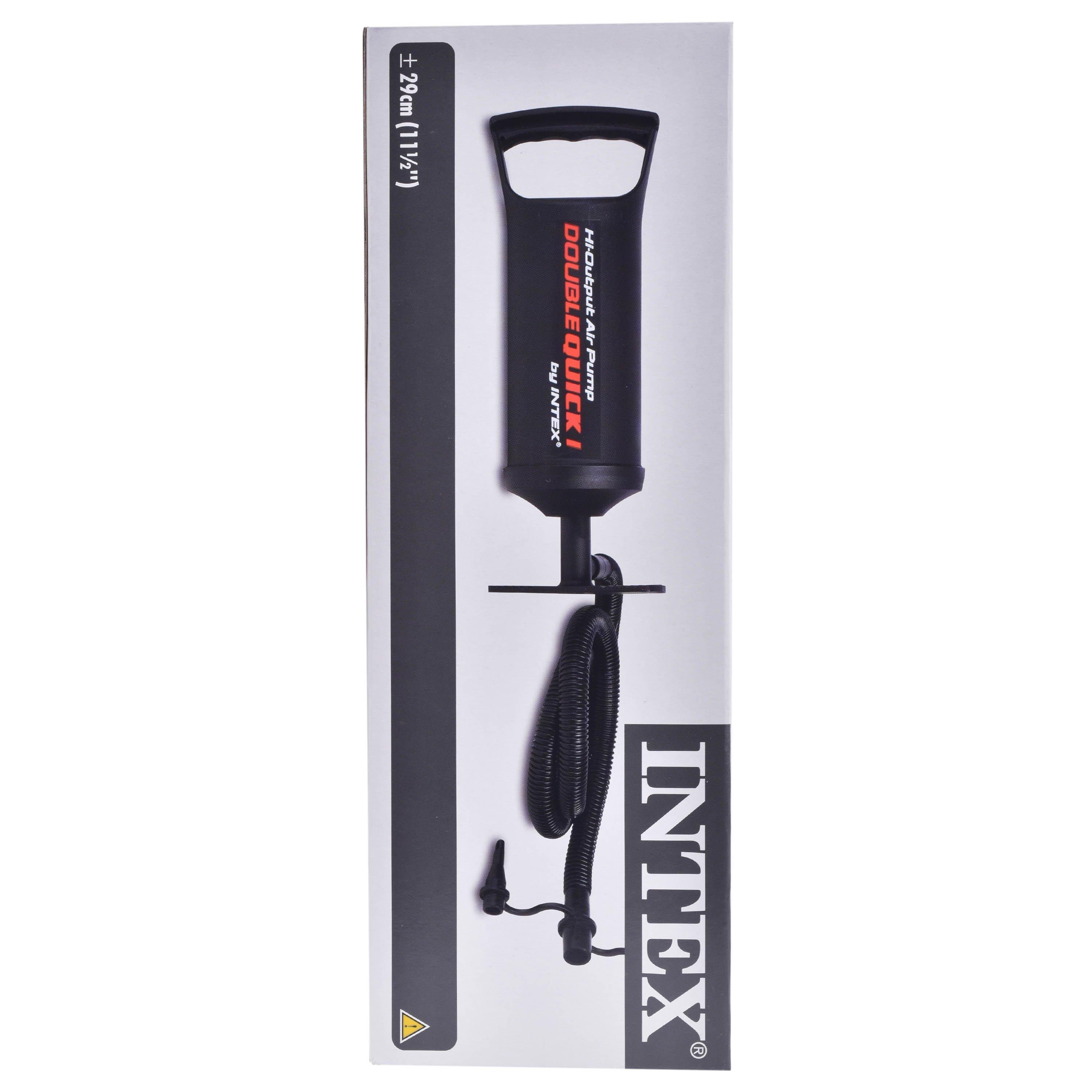 Black - Intex - Double Quick Hand Pump - 4