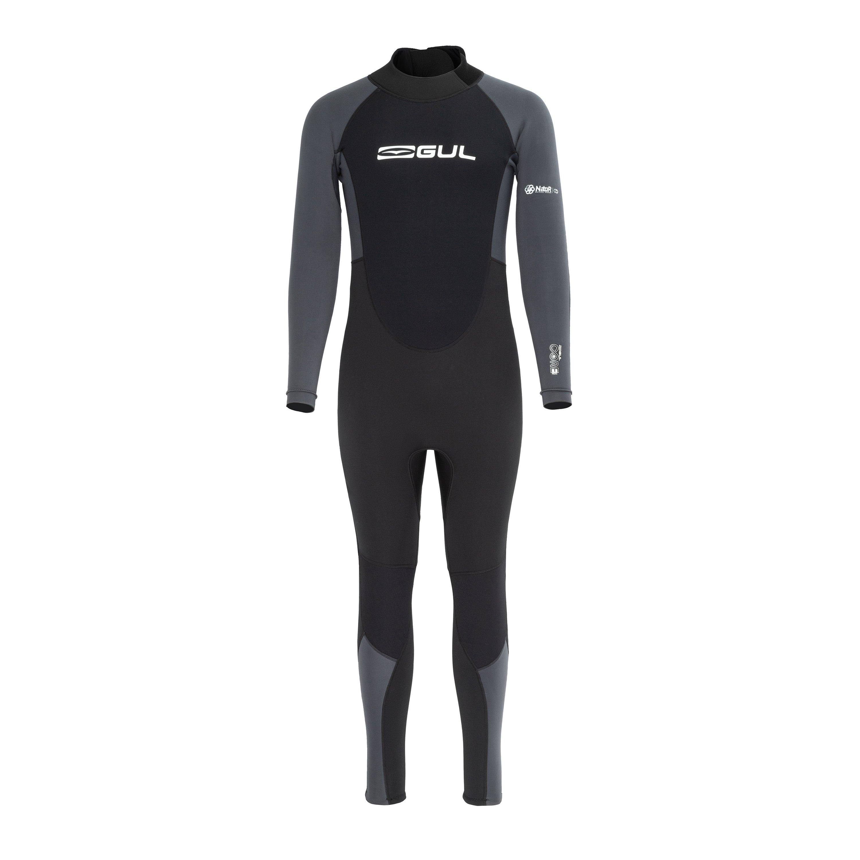 Black/Grey - Gul - Contour Full Length 3.2mm Wetsuit Mens - 1