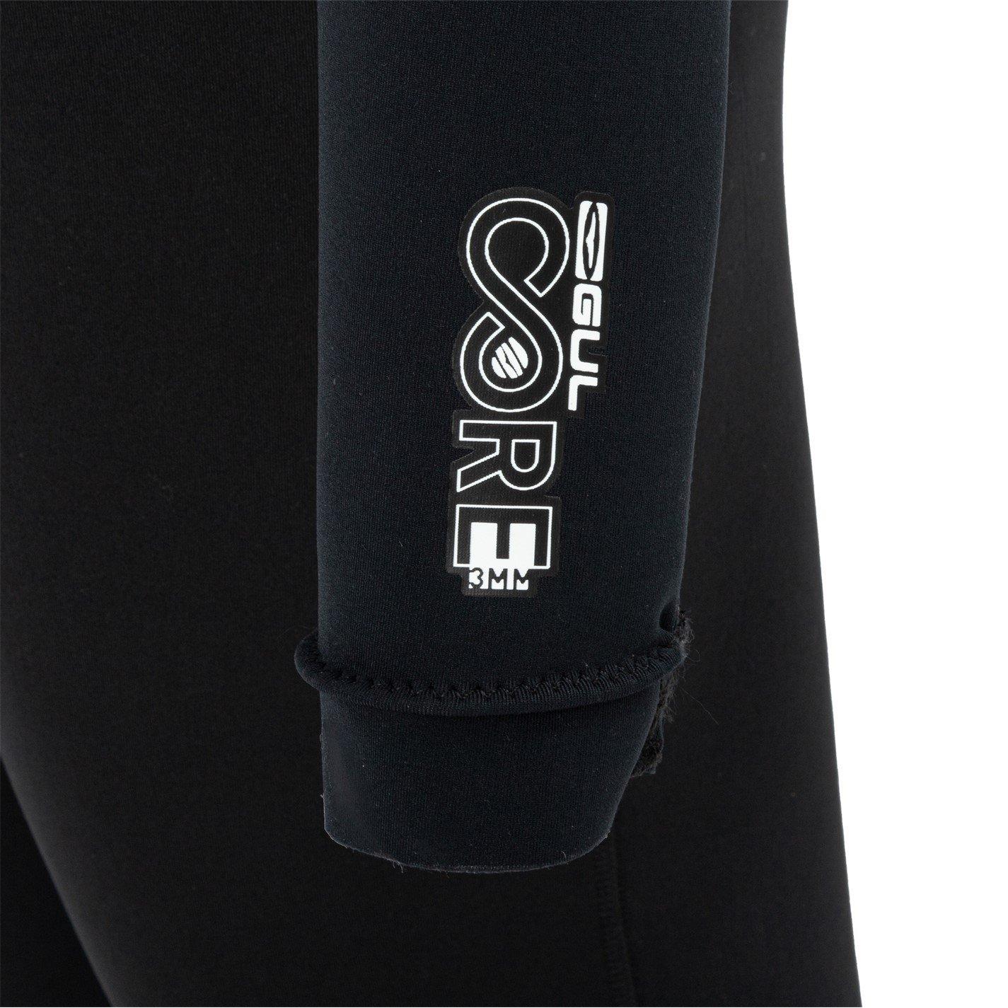 Nero/Stampa - Gul - Contour Full Length 3.2mm Wetsuit Ladies - 4