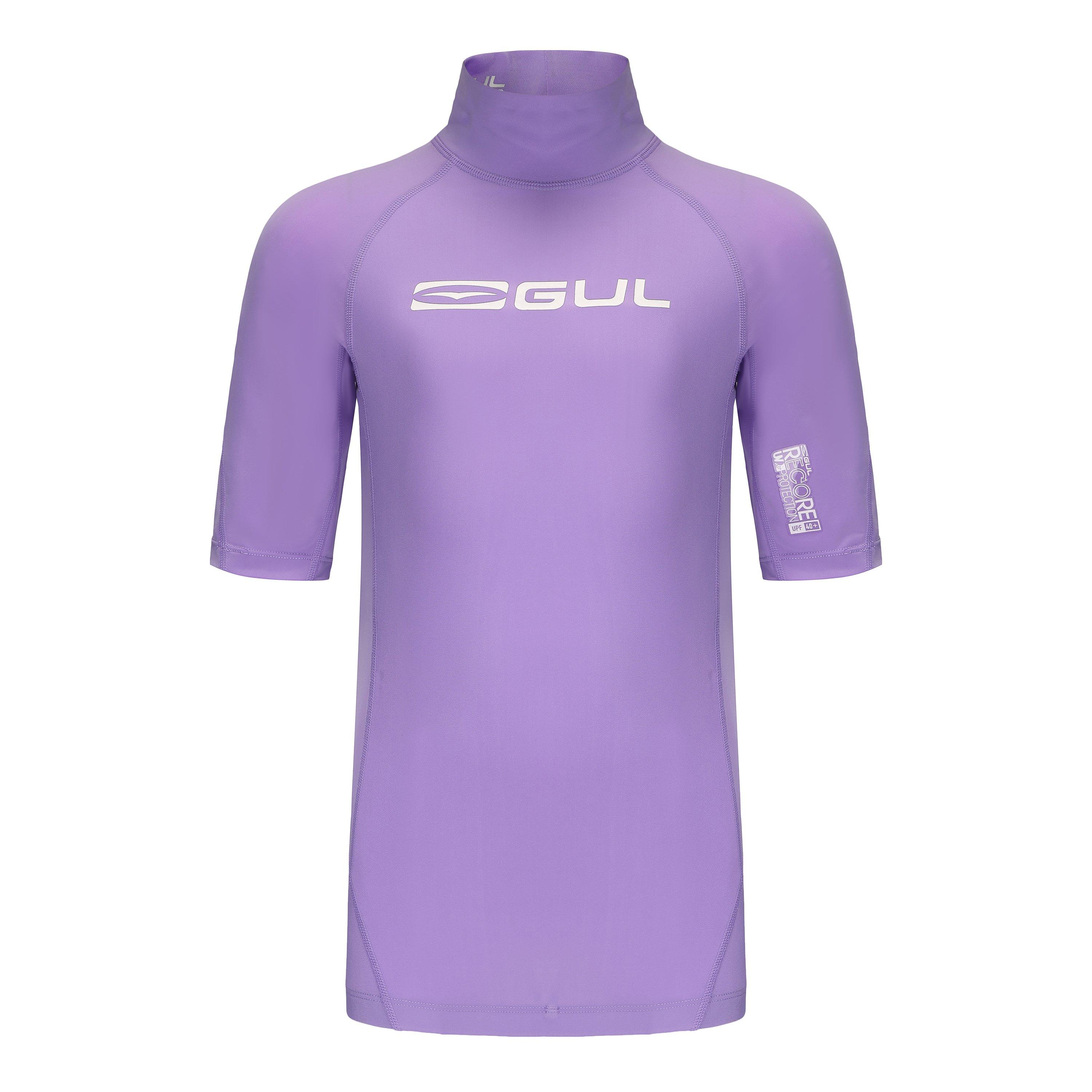 Gul Boys Rash Vest Junior - Purple - 13 Yrs