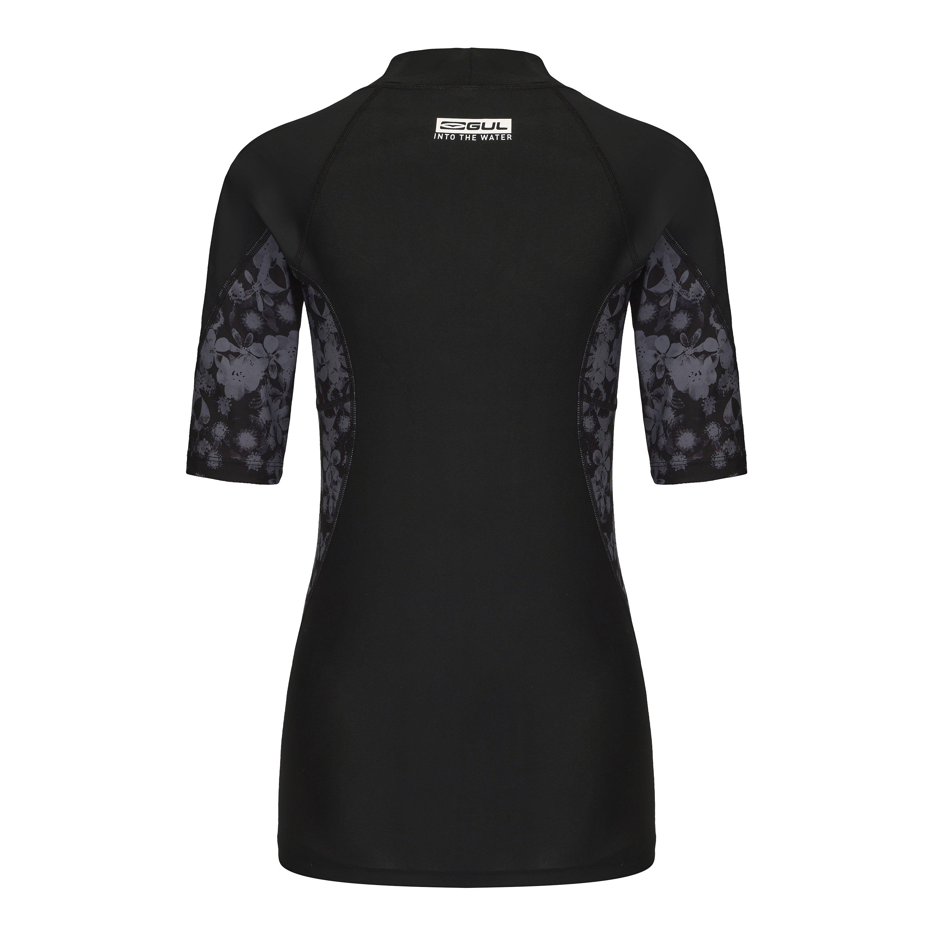 Black - Gul - Short Sleeve Rash Vest Ladies - 2