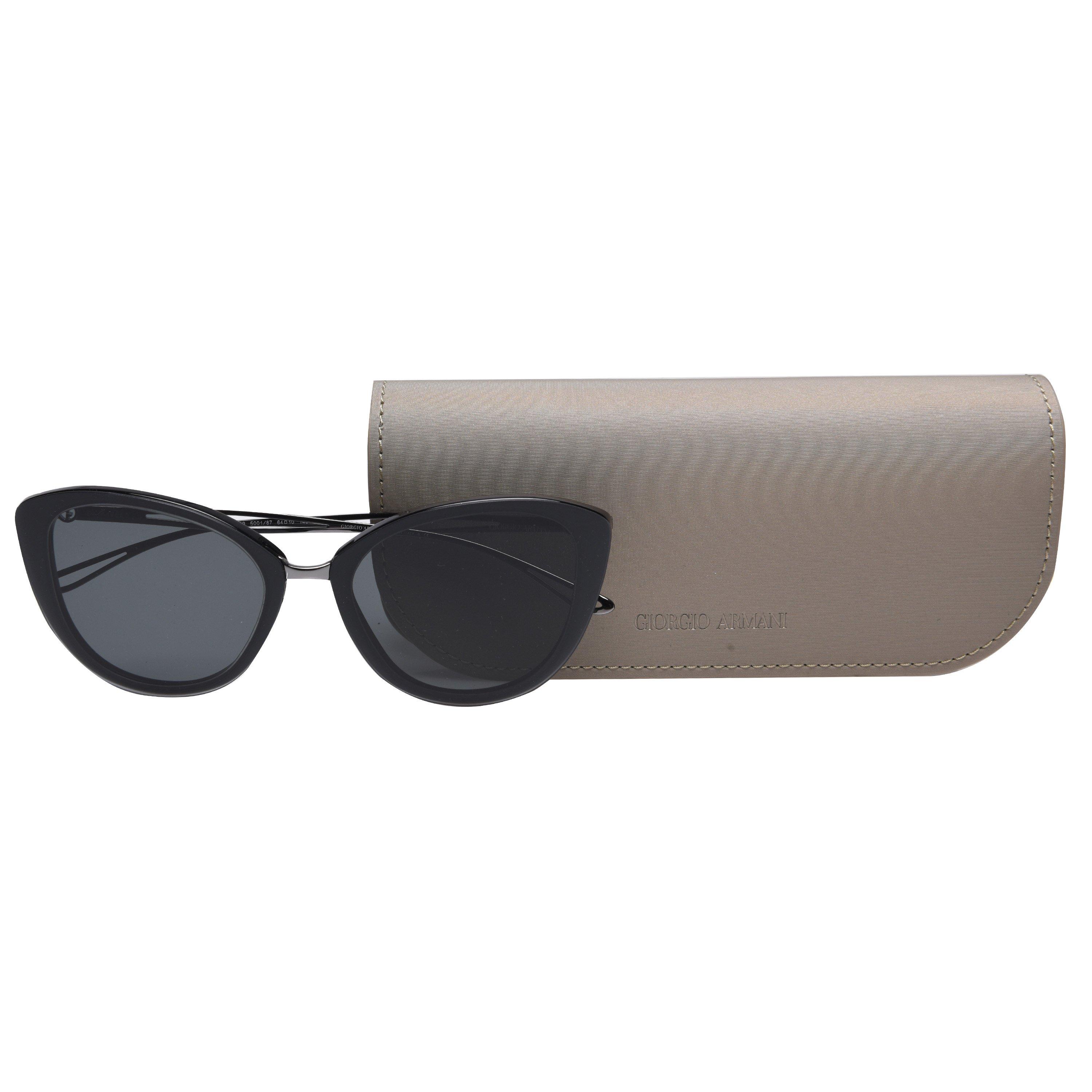 - - Armani - Black 0AR8123 Cats Eyes Sunglasses - 4