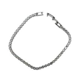 Mason Knight Yager Med Cubic Round Link Tennis Bracelet