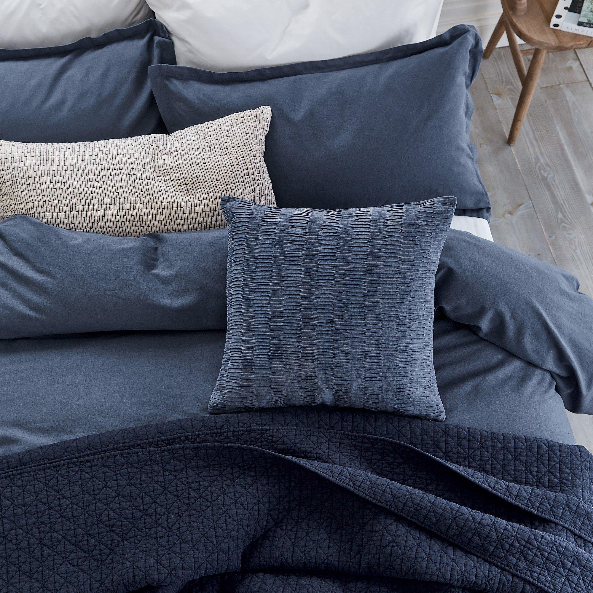 Indigo - Bedeck of Belfast - Arlyn Cotton Cushion - 2