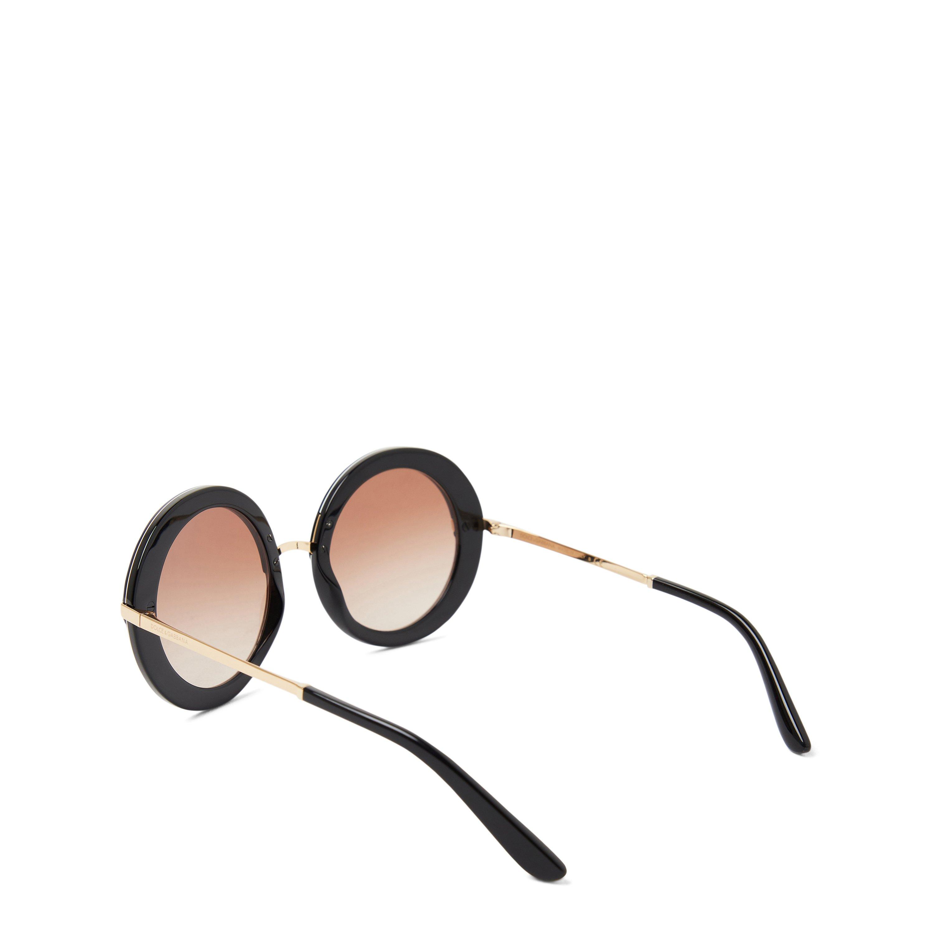 Black/Leo Print - Dolce and Gabbana - DG4393 Sunglasses - 2