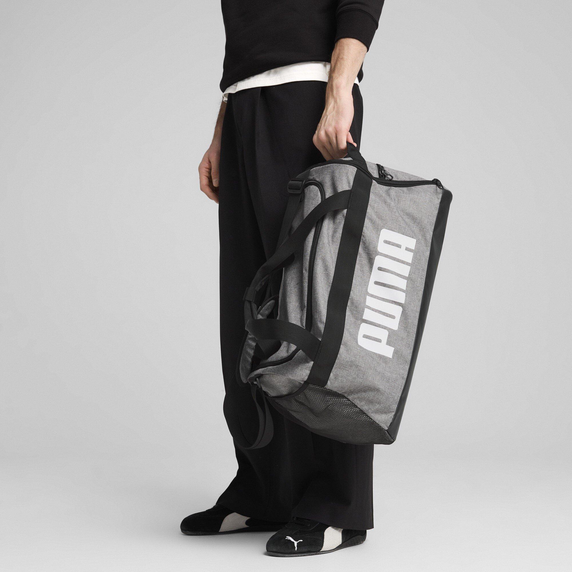 Grey Heather - Puma - Challenger Small Sports Holdall - 5