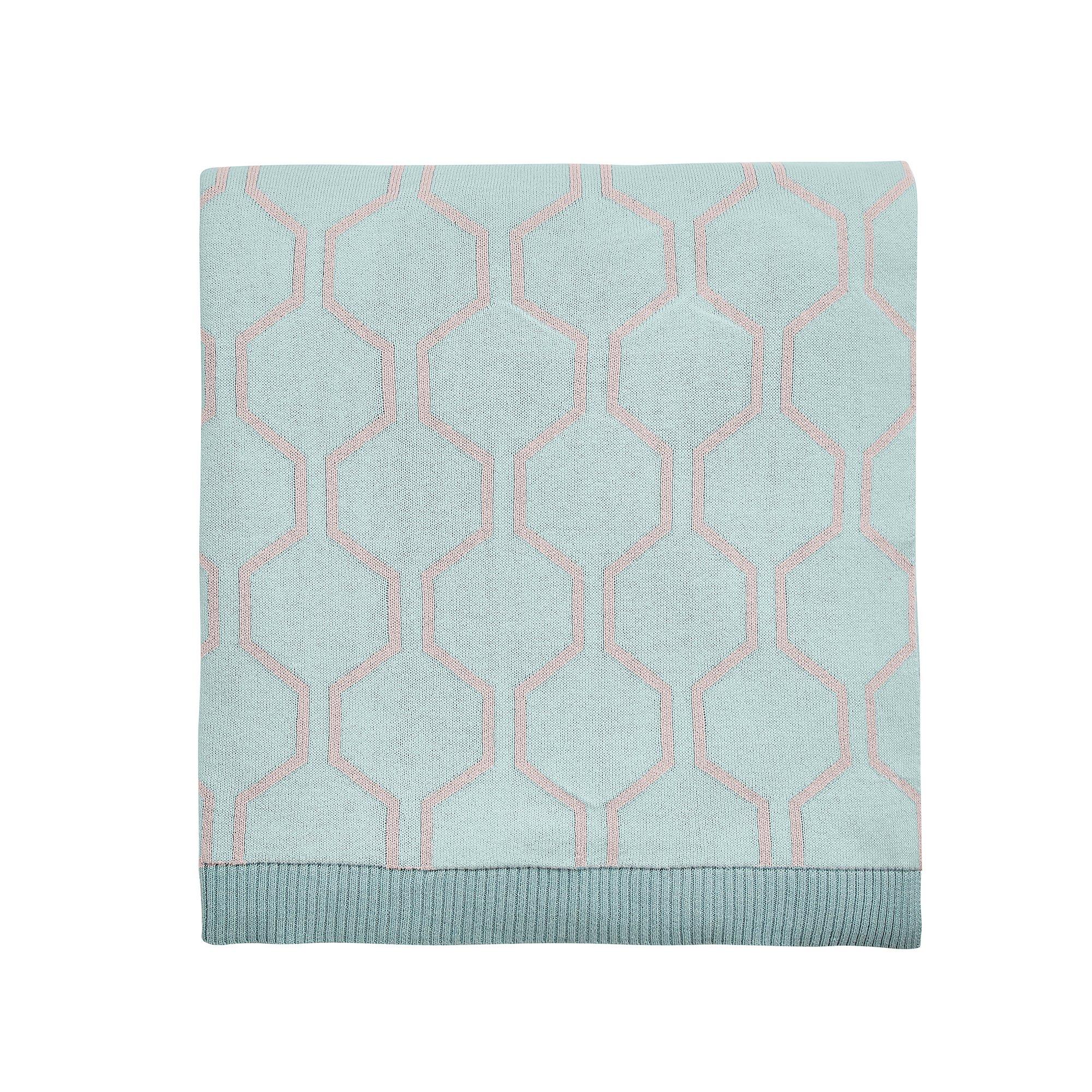 Opal - Ted Baker Home - Trellis Cotton Throw - 1