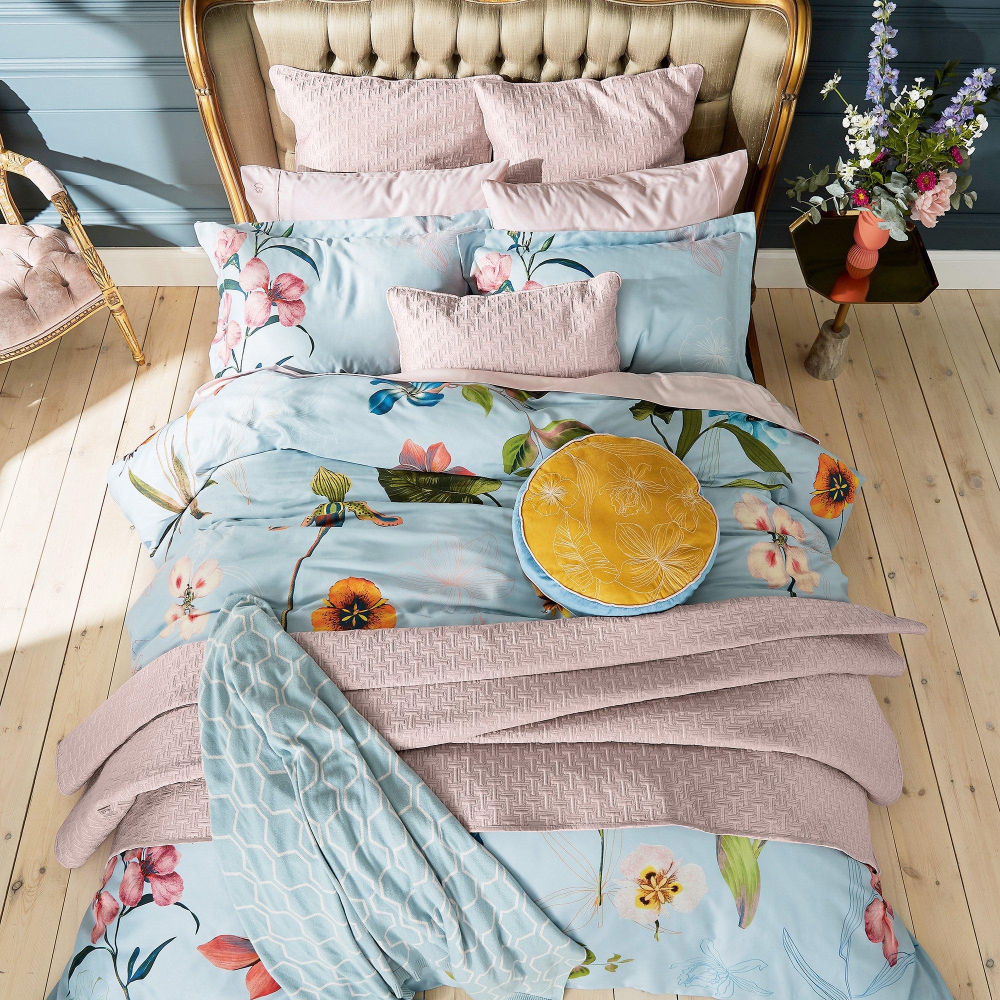 Opal - Ted Baker Home - Trellis Cotton Throw - 3