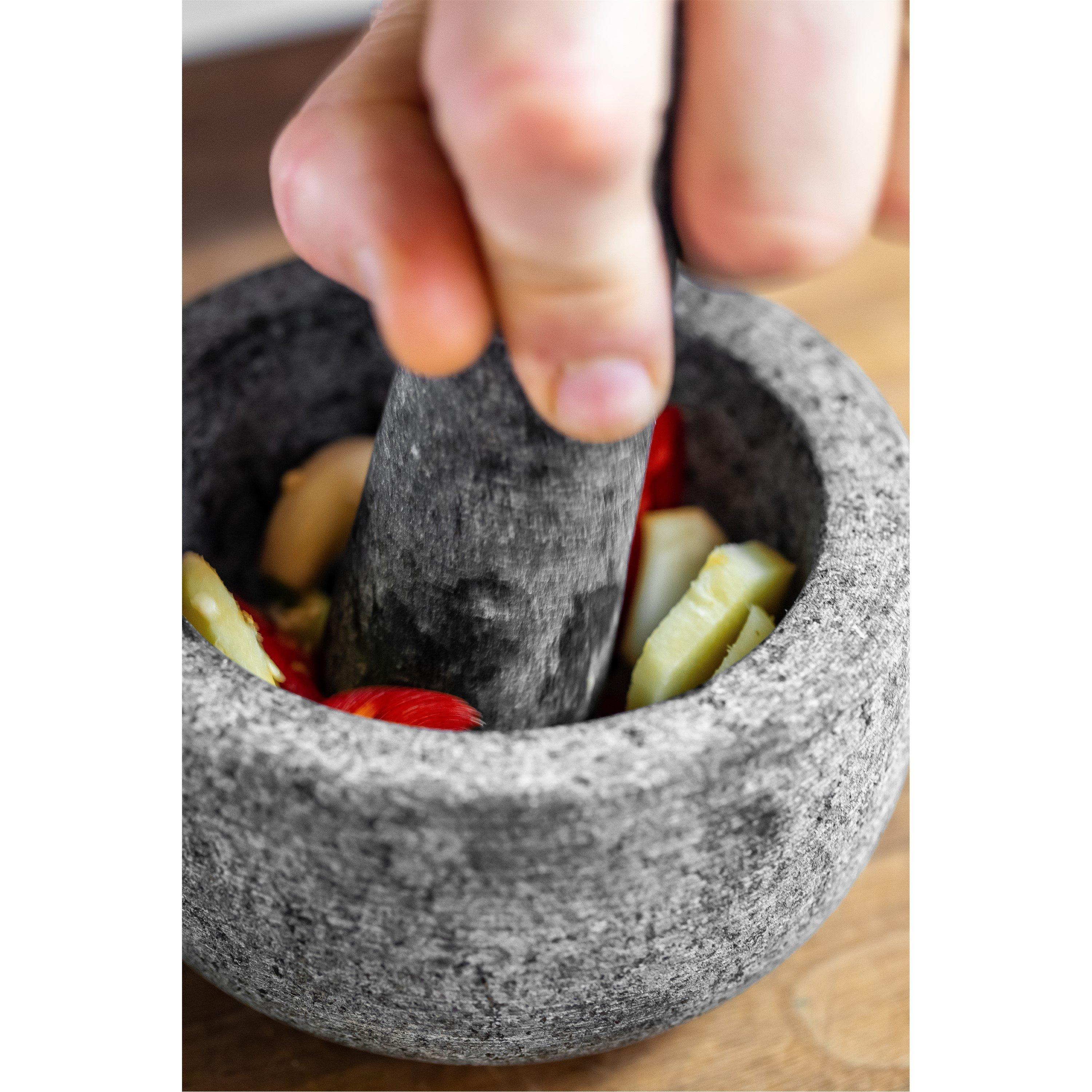 Grey - MasterClass - Granite Mortar & Pestle - 5