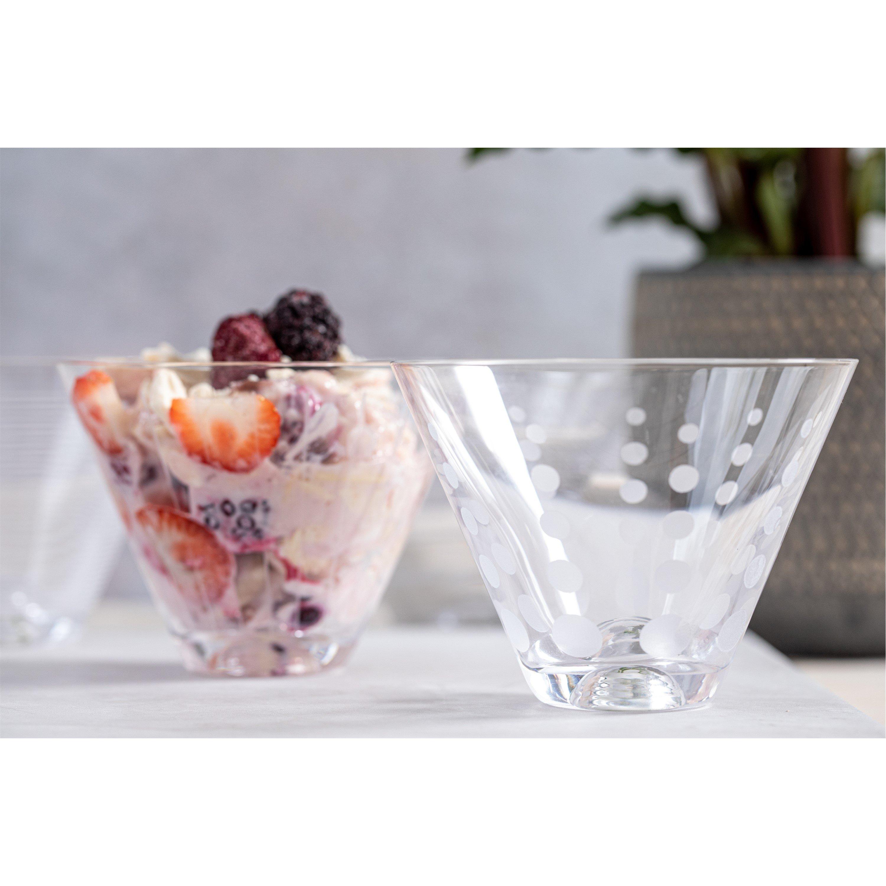 Clear - Mikasa - Mikasa Cheers Pack Of 4 Stemless Martini Glasses - 2