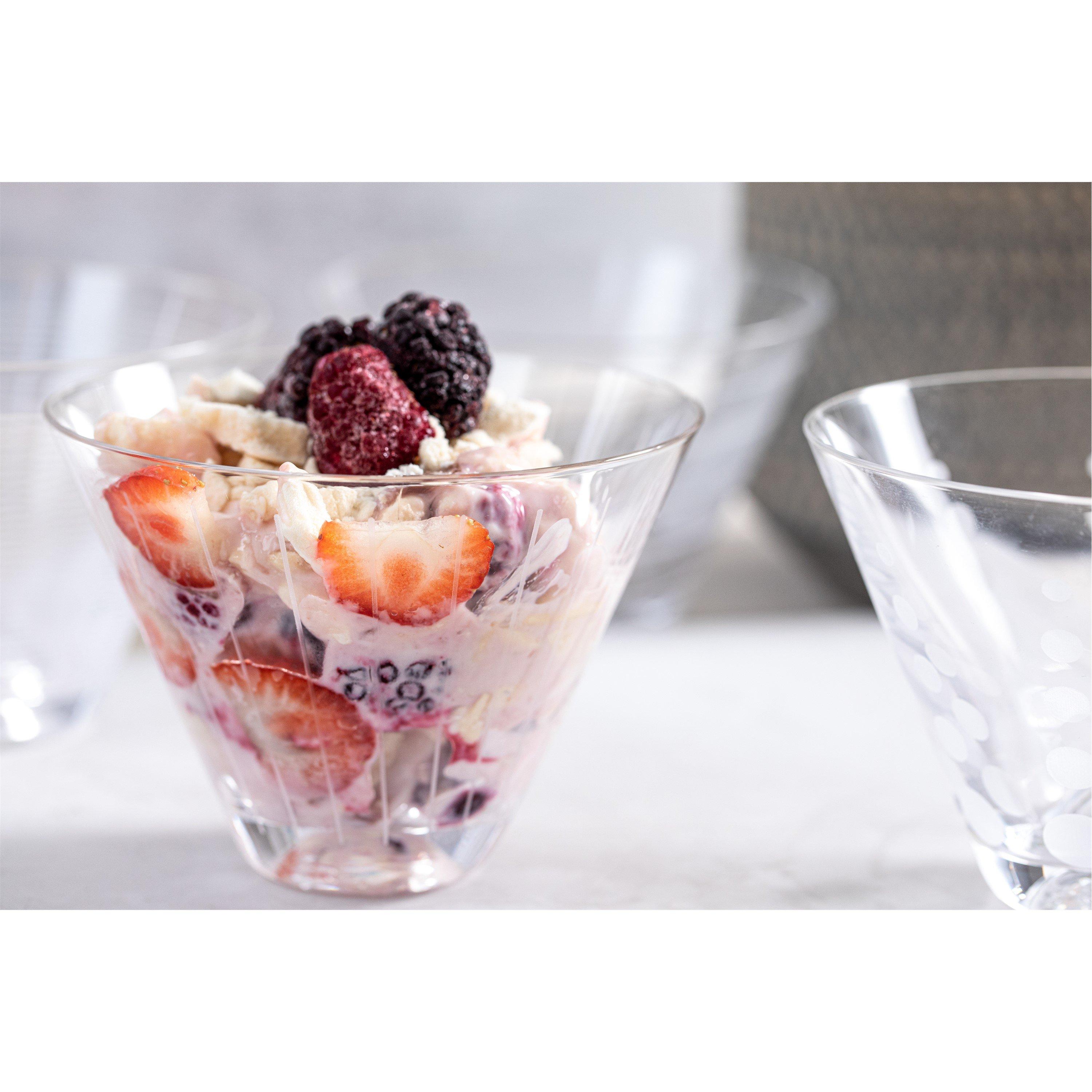 Clear - Mikasa - Mikasa Cheers Pack Of 4 Stemless Martini Glasses - 3