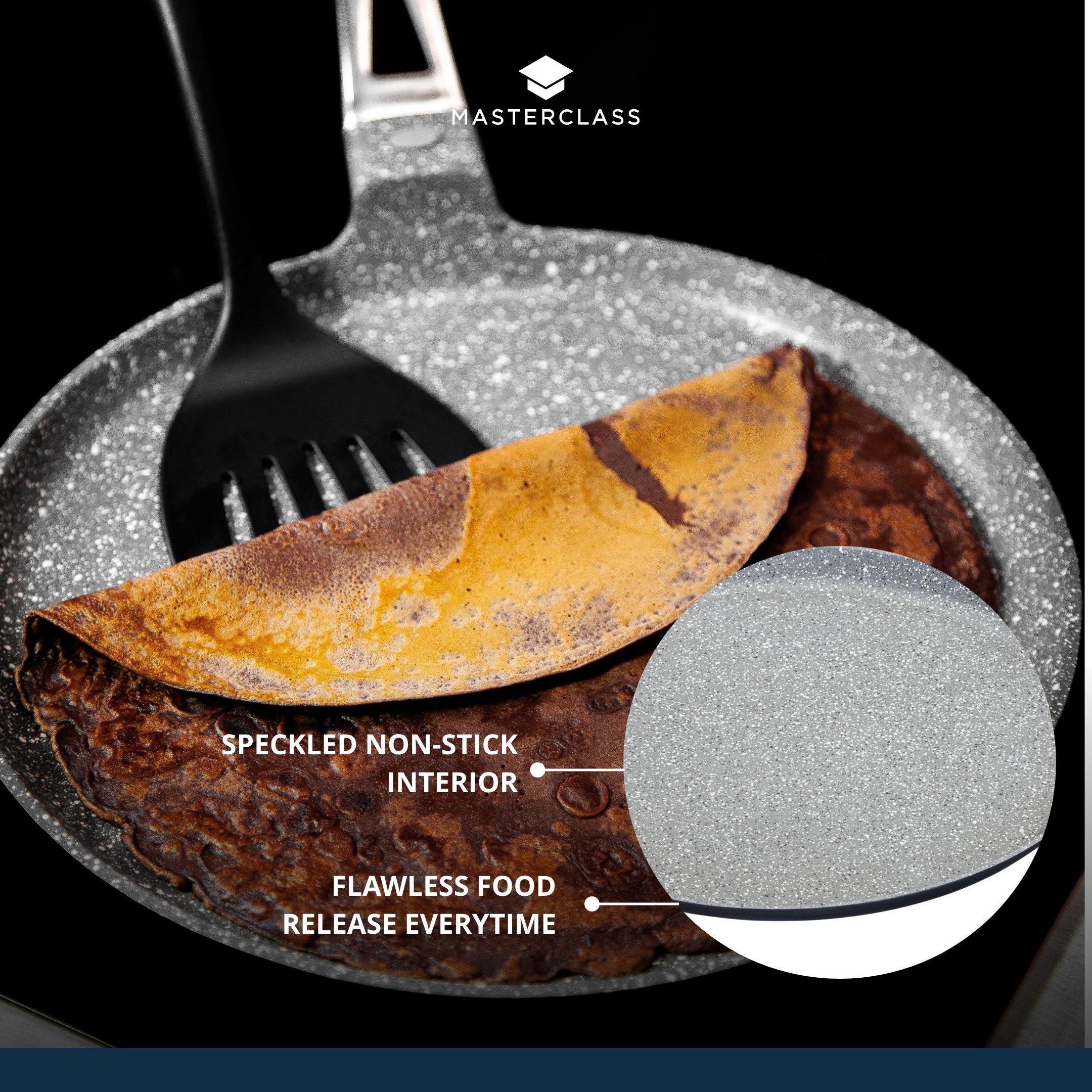 Grey - MasterClass - MasterClass Cast Aluminium Crepe Pan for Induction - 2