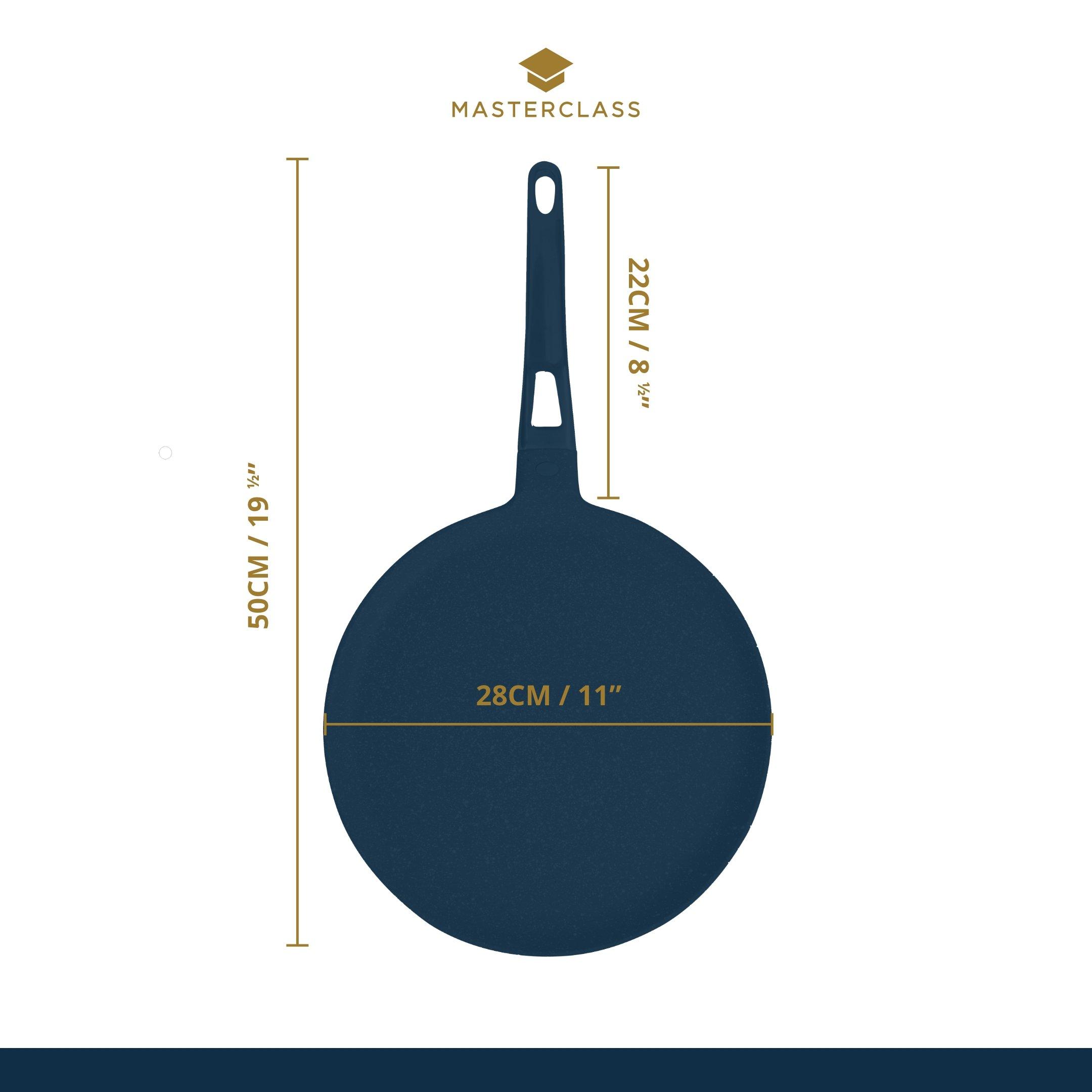 Grey - MasterClass - MasterClass Cast Aluminium Crepe Pan for Induction - 6