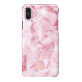 Happy Plugs iPhone X Slim Case Pink Marble