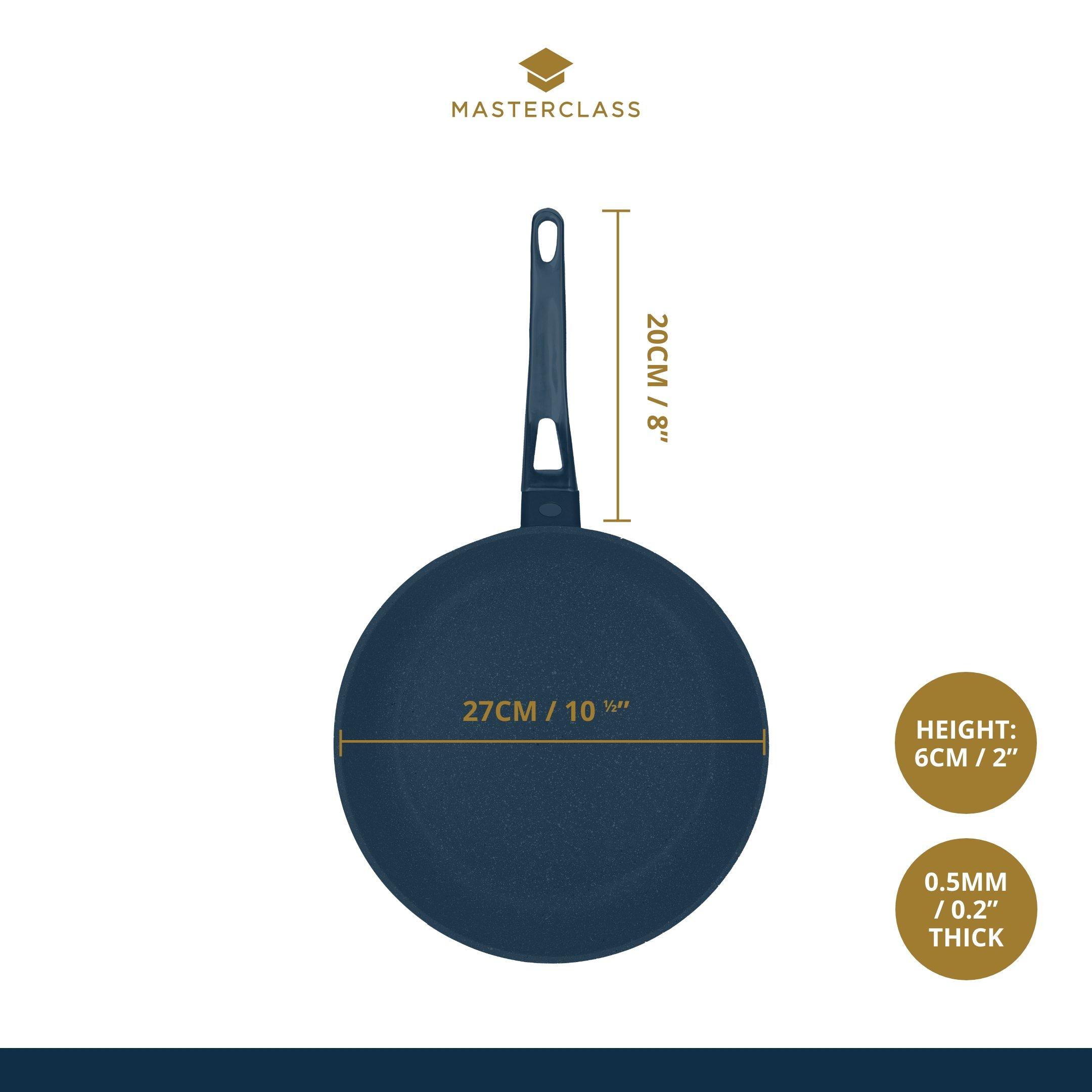 Grey - MasterClass - MasterClass Cast Aluminium Fry Pan - 7