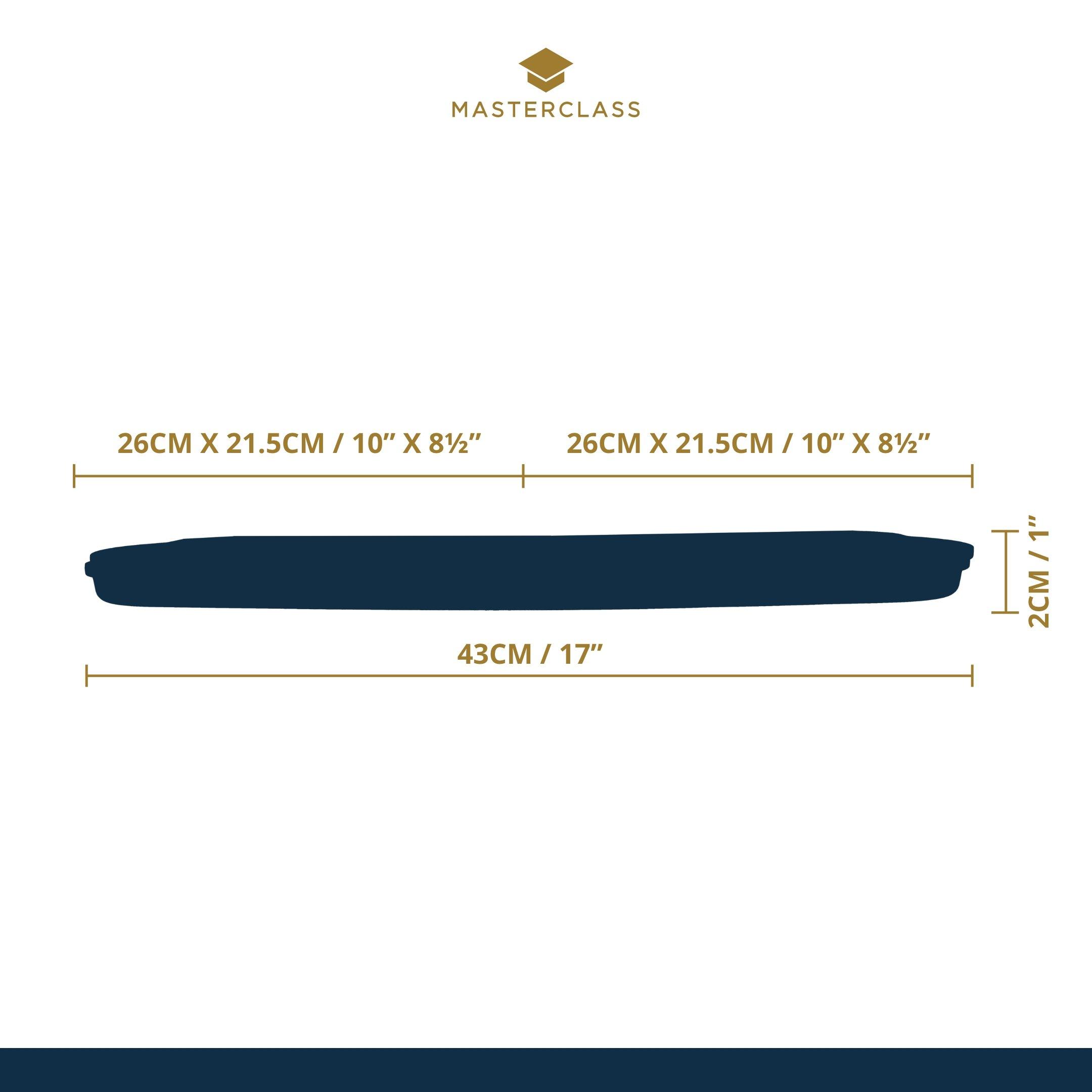 Grey - MasterClass - MasterClass Cast Aluminium Dual Griddle Tray - 5