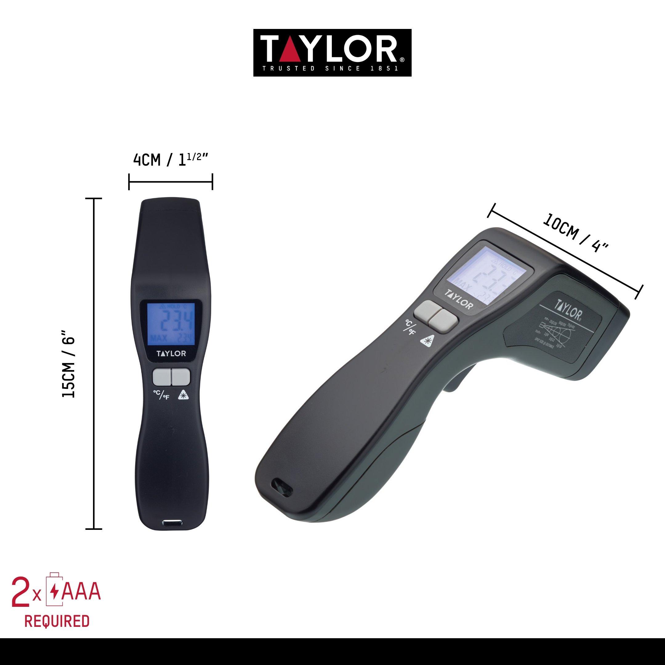 Black - Taylor - Taylor Pro Digital Infrared Thermometer - 3