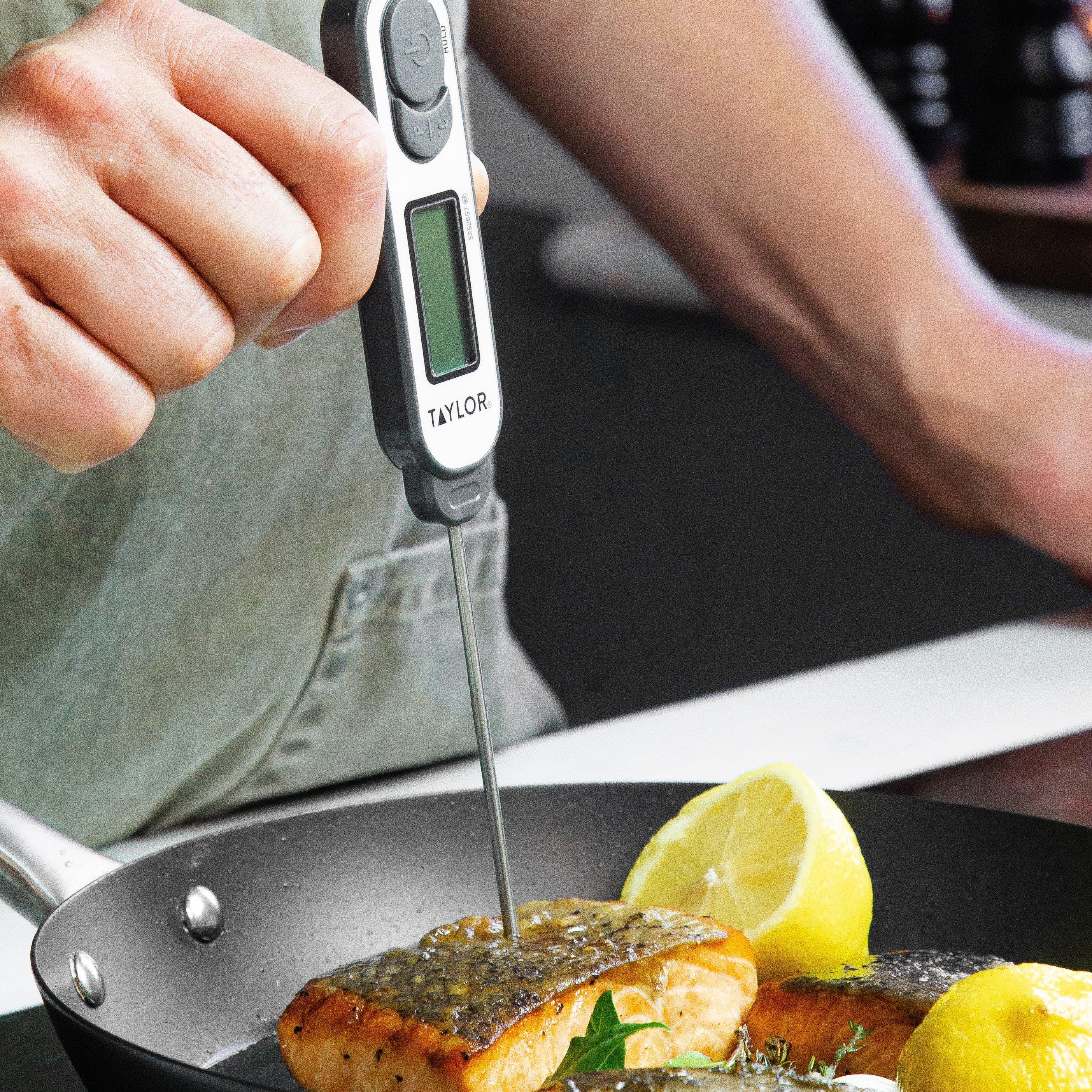 Grey - Taylor - Taylor Pro Ultra-Fast Waterproof Meat Thermometer - 2