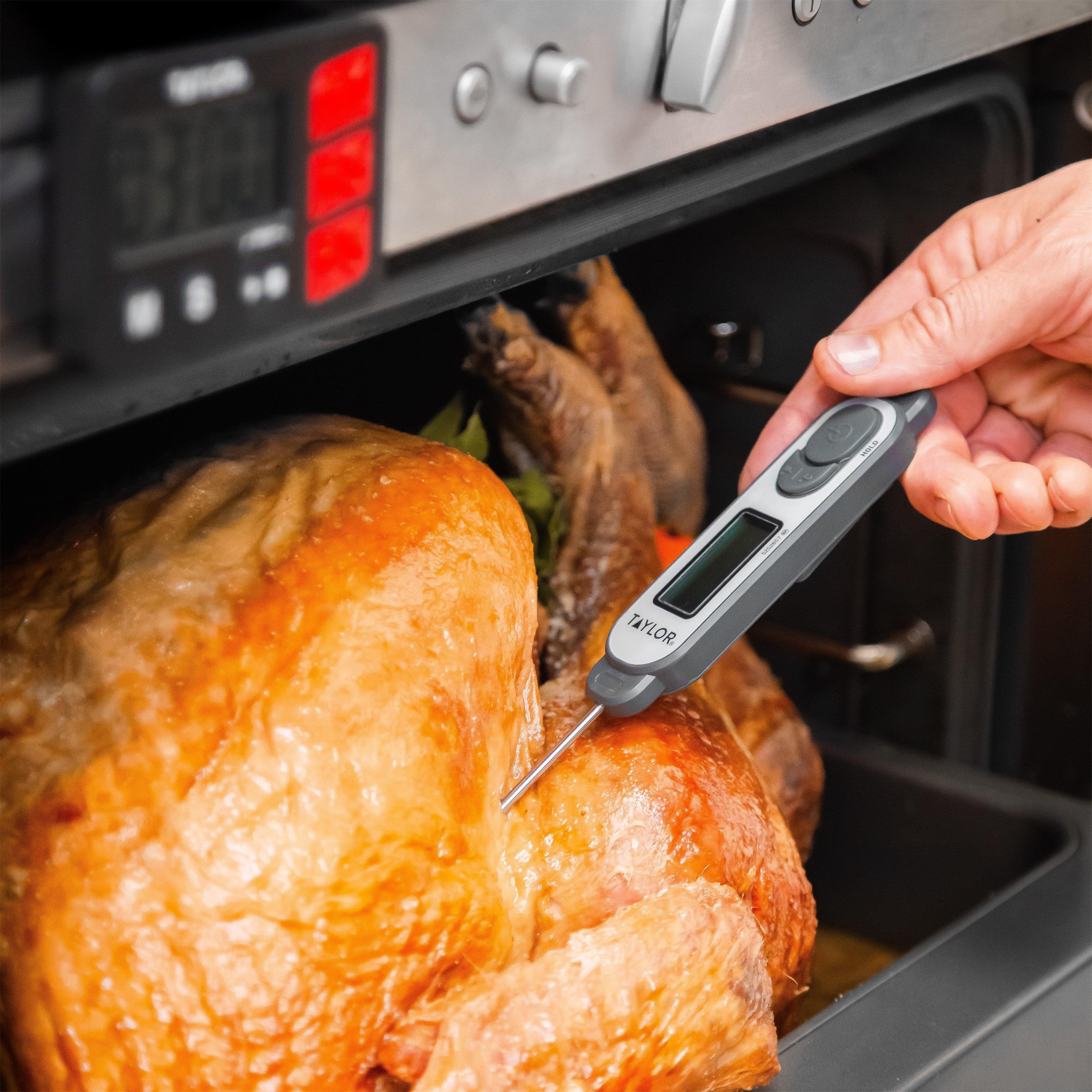 Grey - Taylor - Taylor Pro Ultra-Fast Waterproof Meat Thermometer - 4