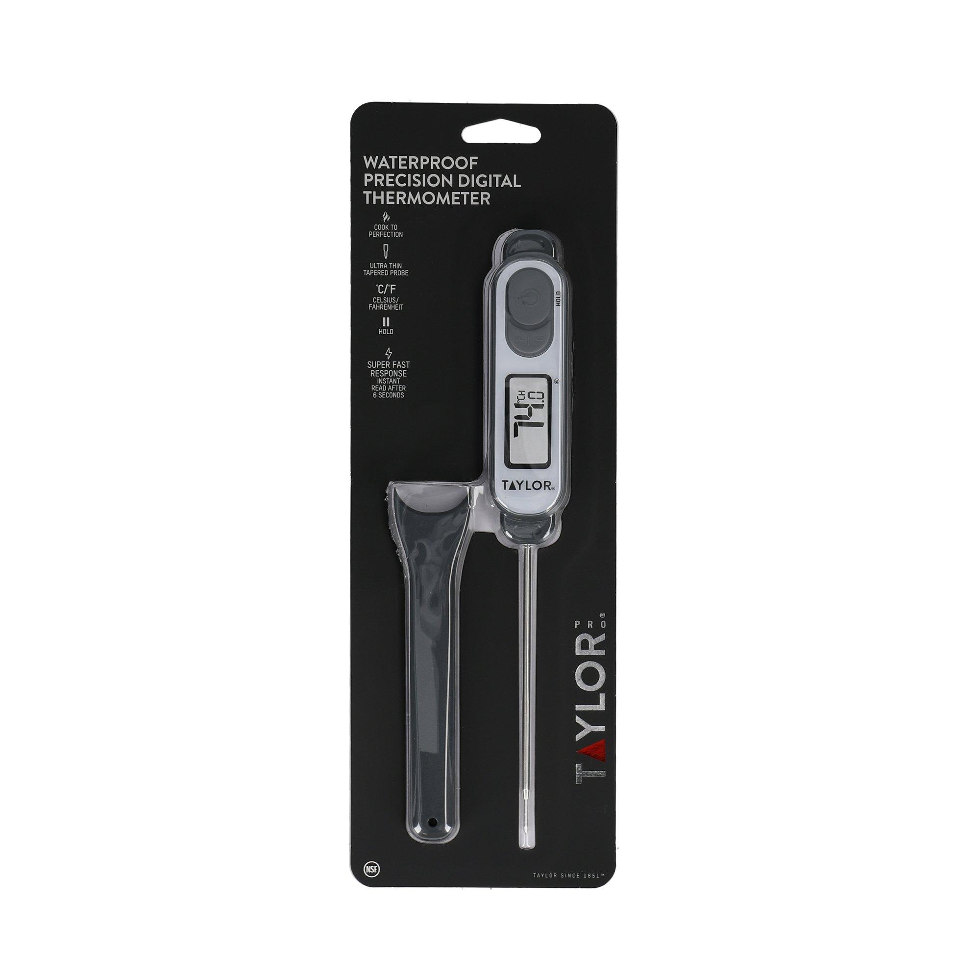 Grey - Taylor - Taylor Pro Ultra-Fast Waterproof Meat Thermometer - 5