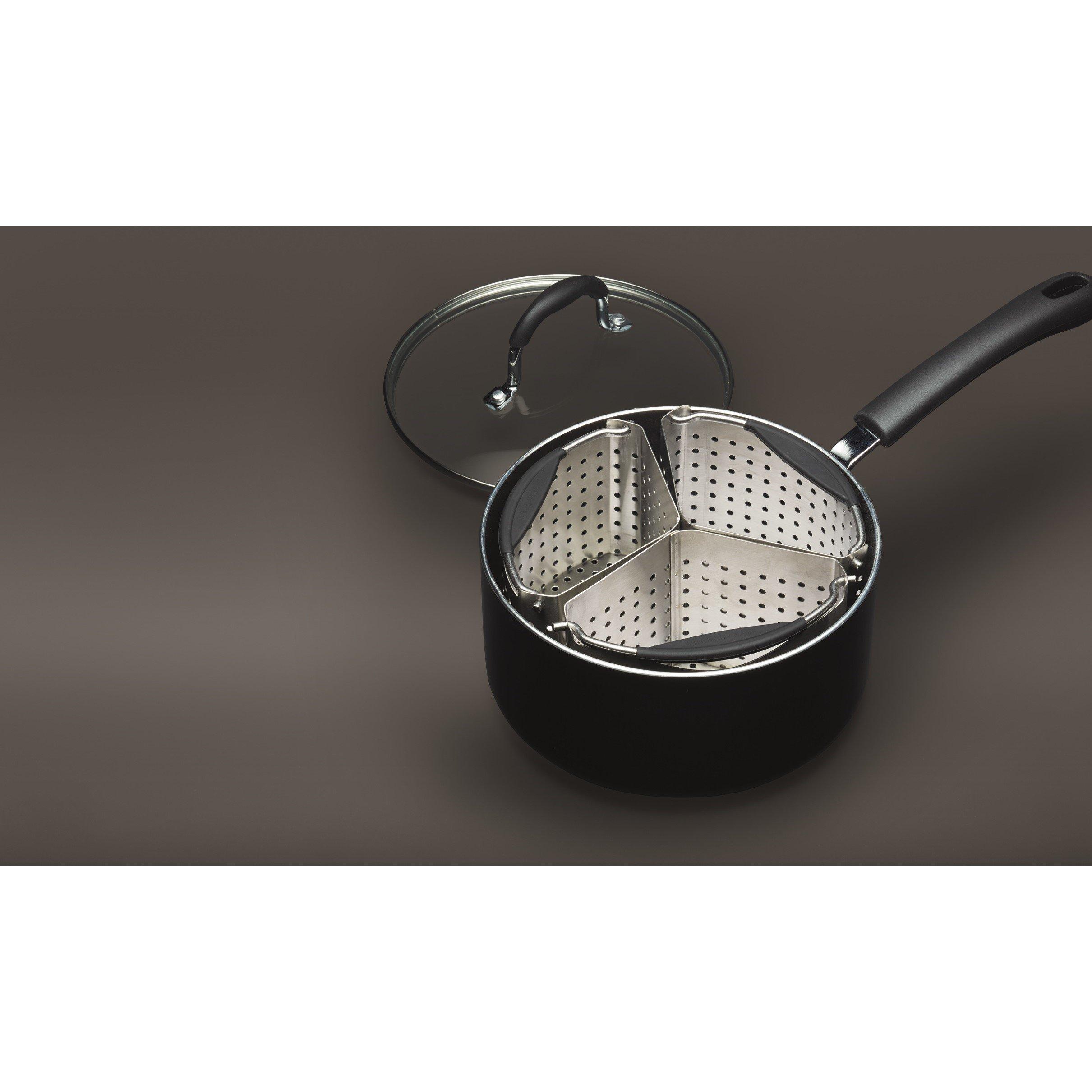 Silver - MasterClass - Set of 3 Saucepan Divider Basket - 3