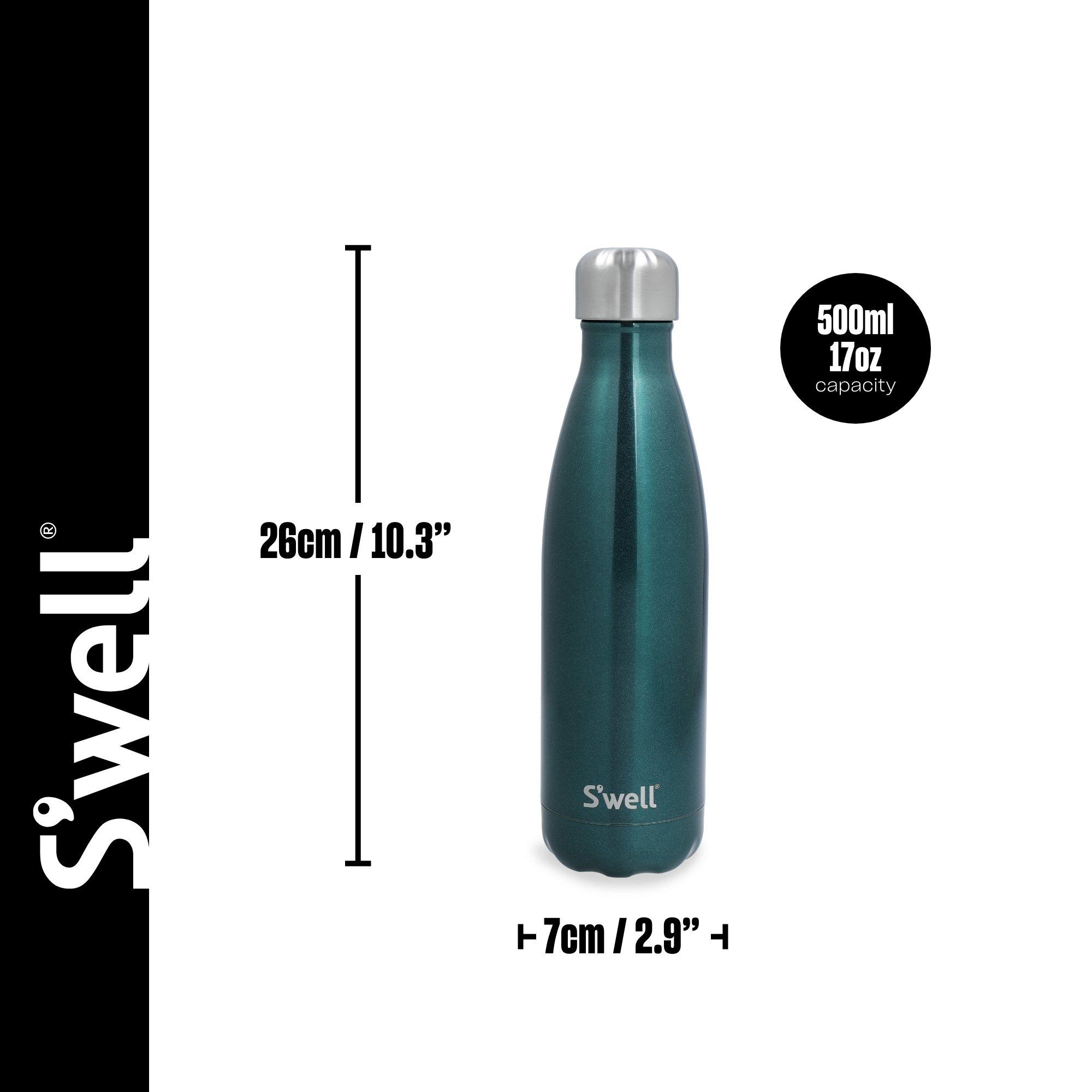 Green - Swell - S'well Green Sapphire Bottle, 500ml - 3