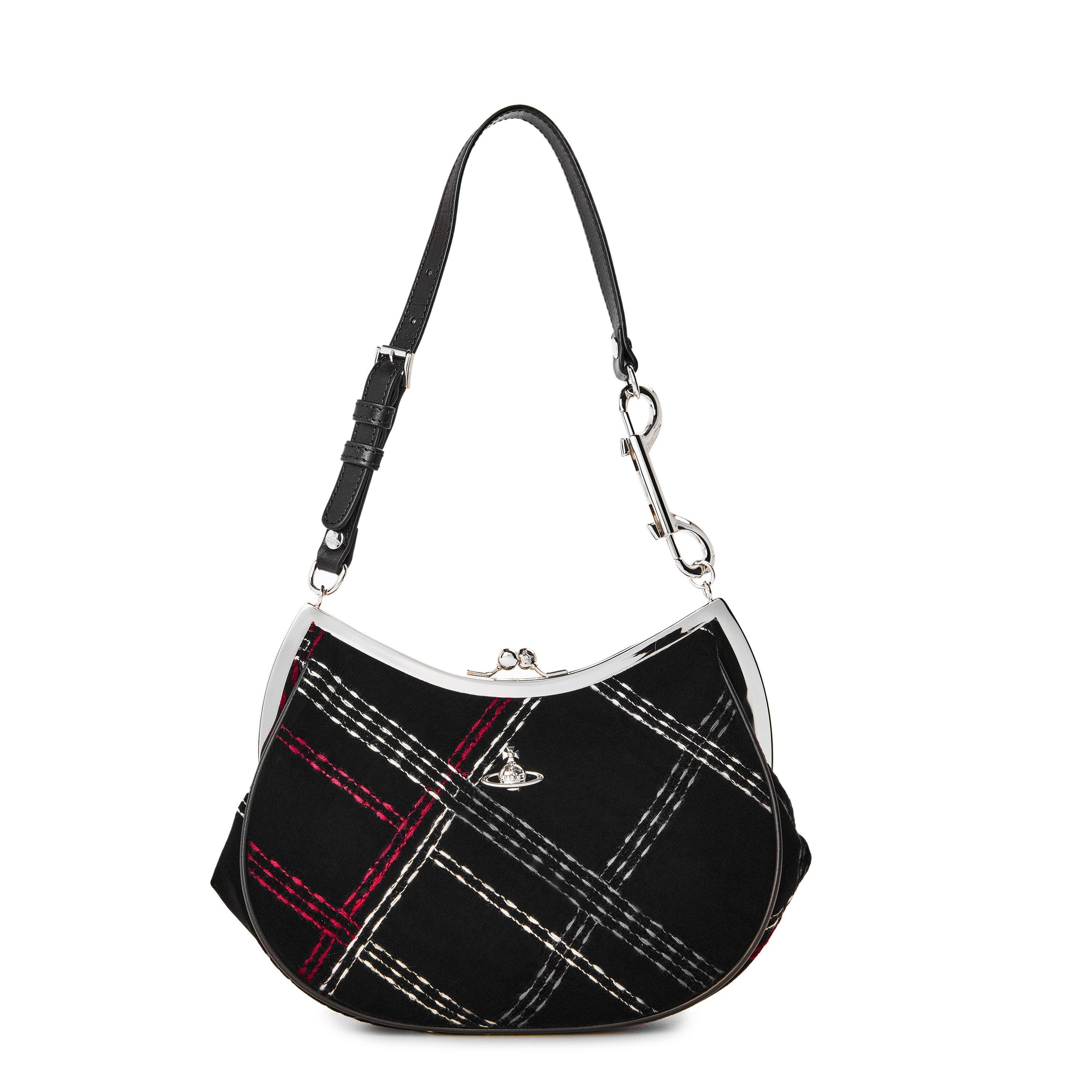 Vivienne Westwood Charm Frame Shoulder Bag - Female - Shoulder Bags - Black - One Size - Bags - Image 2