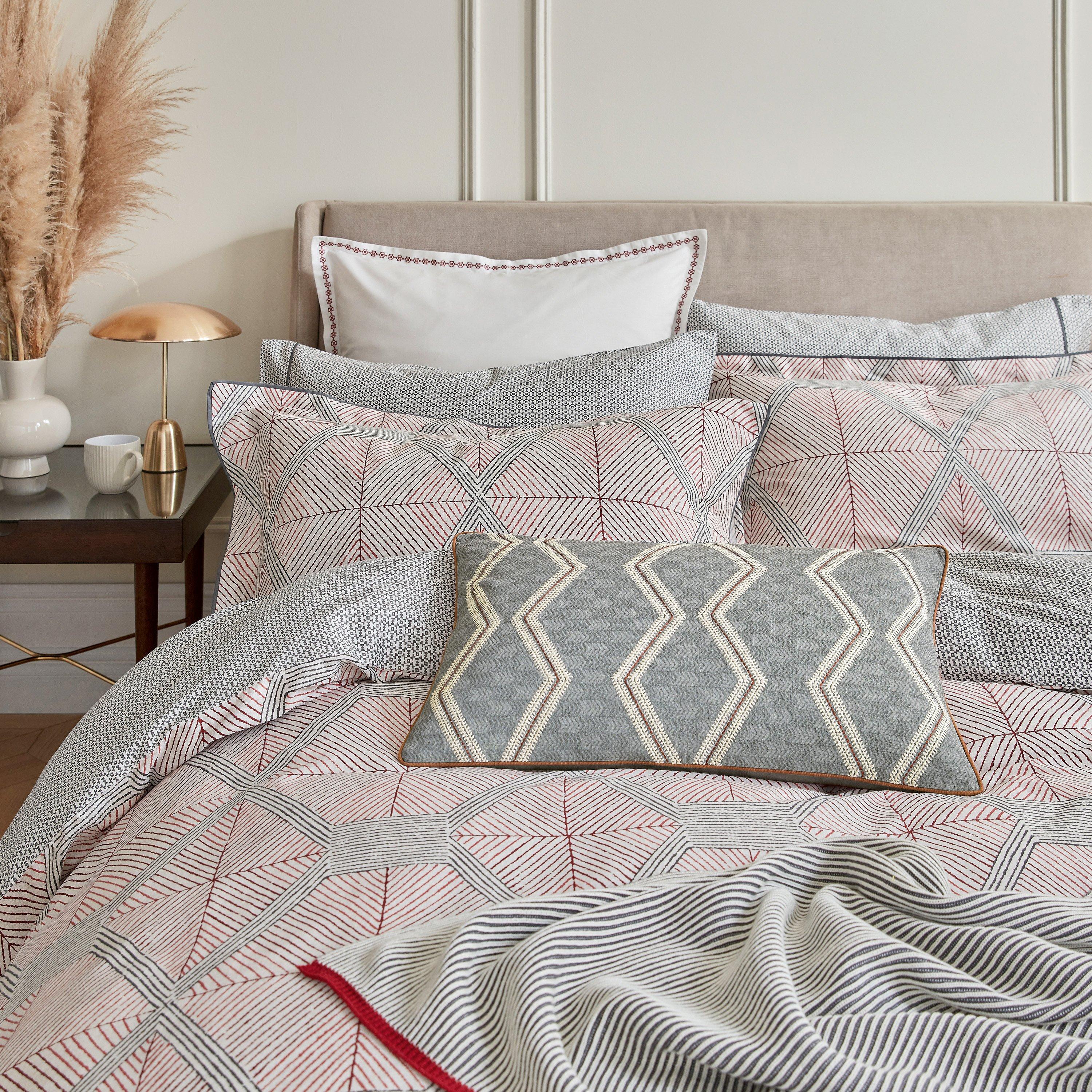 Sienna - Bedeck of Belfast - Senko Embroidered Square Pillowcase - 2