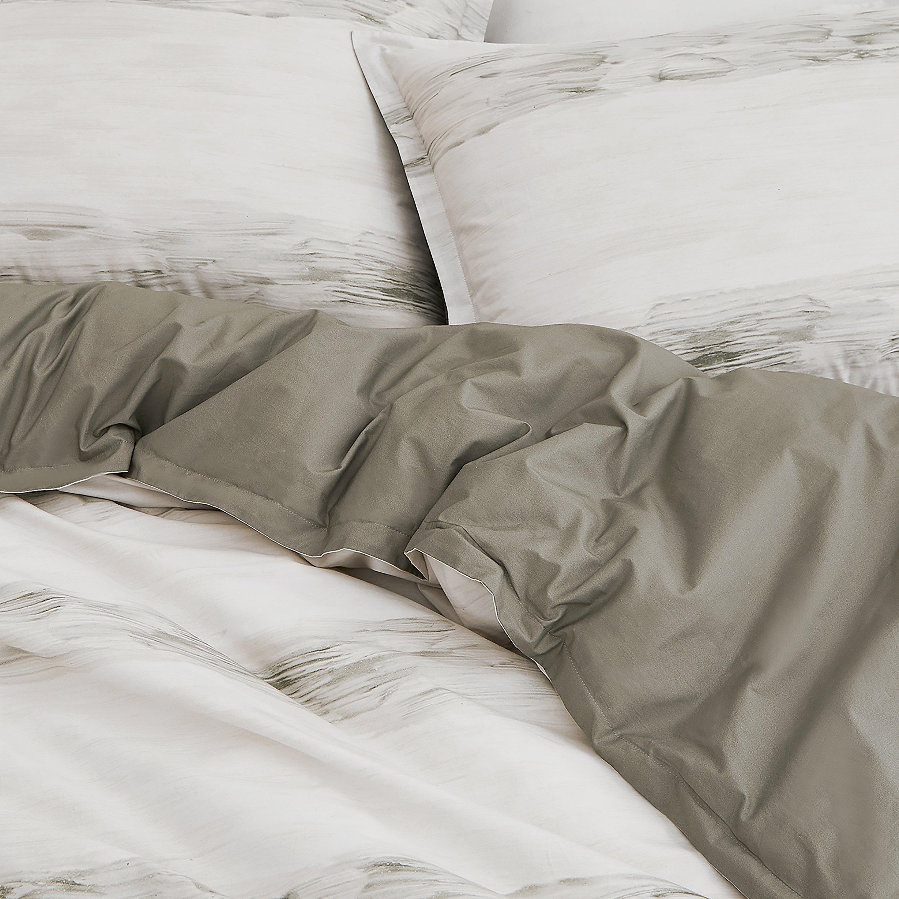 Vetiver - Himeya - Swept Away Cotton Percale Duvet Cover - 3