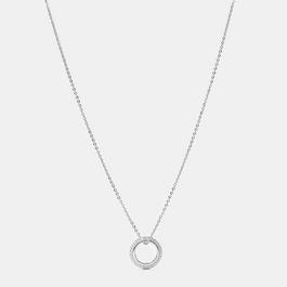 Mason Knight Yager Circle Design Cubic Edge Necklace