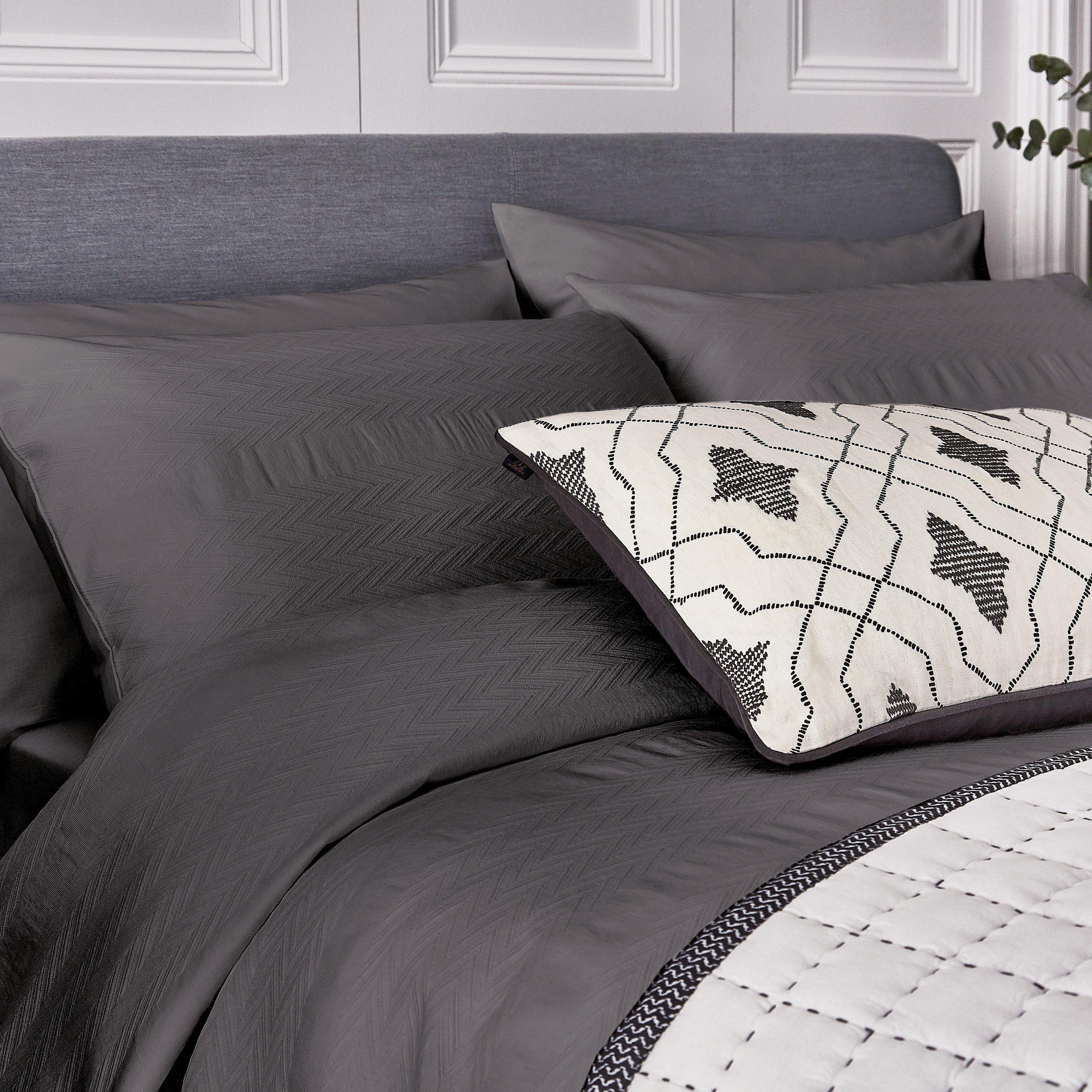 Carbon - Bedeck of Belfast - Kenza Duvet Cover - 2
