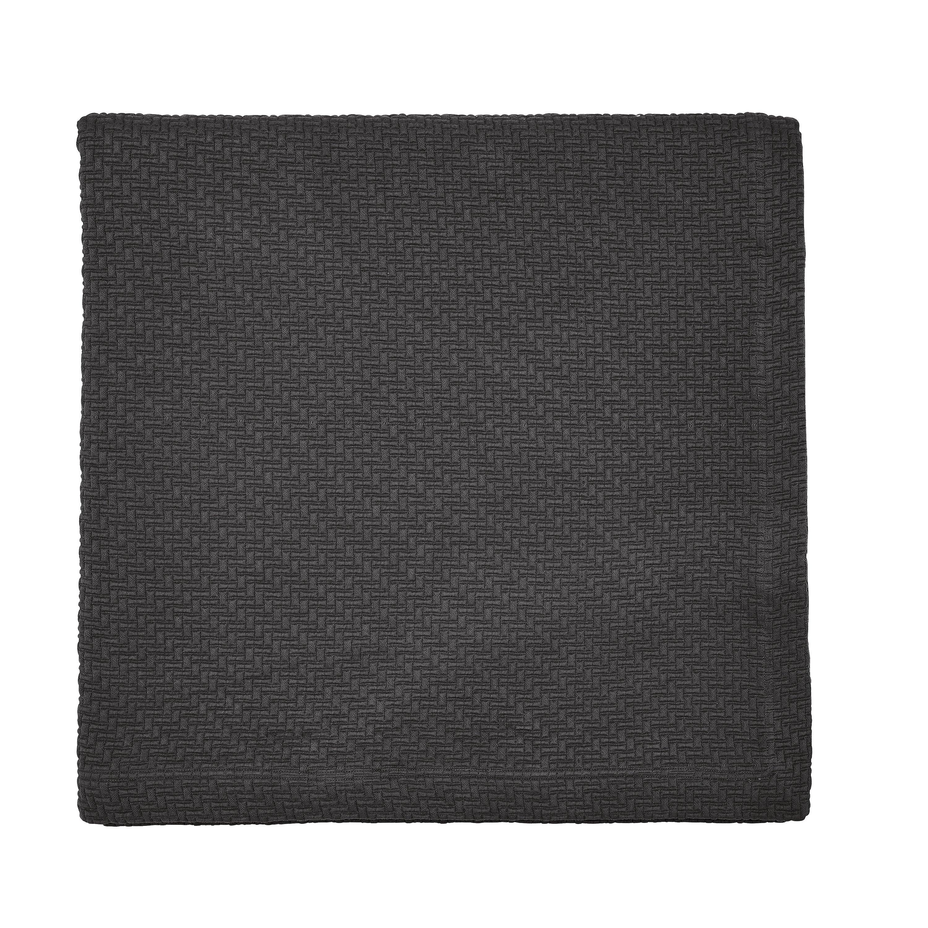 Bedeck Of Belfast  Andaz Bedspread - Charcoal
