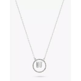 Mason Knight Yager 18kt Gold Plate Stone Rnd Centr Pendant