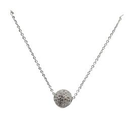 Mason Knight Yager 18KT GOLD PLATE BALL CUBIC PENDANT