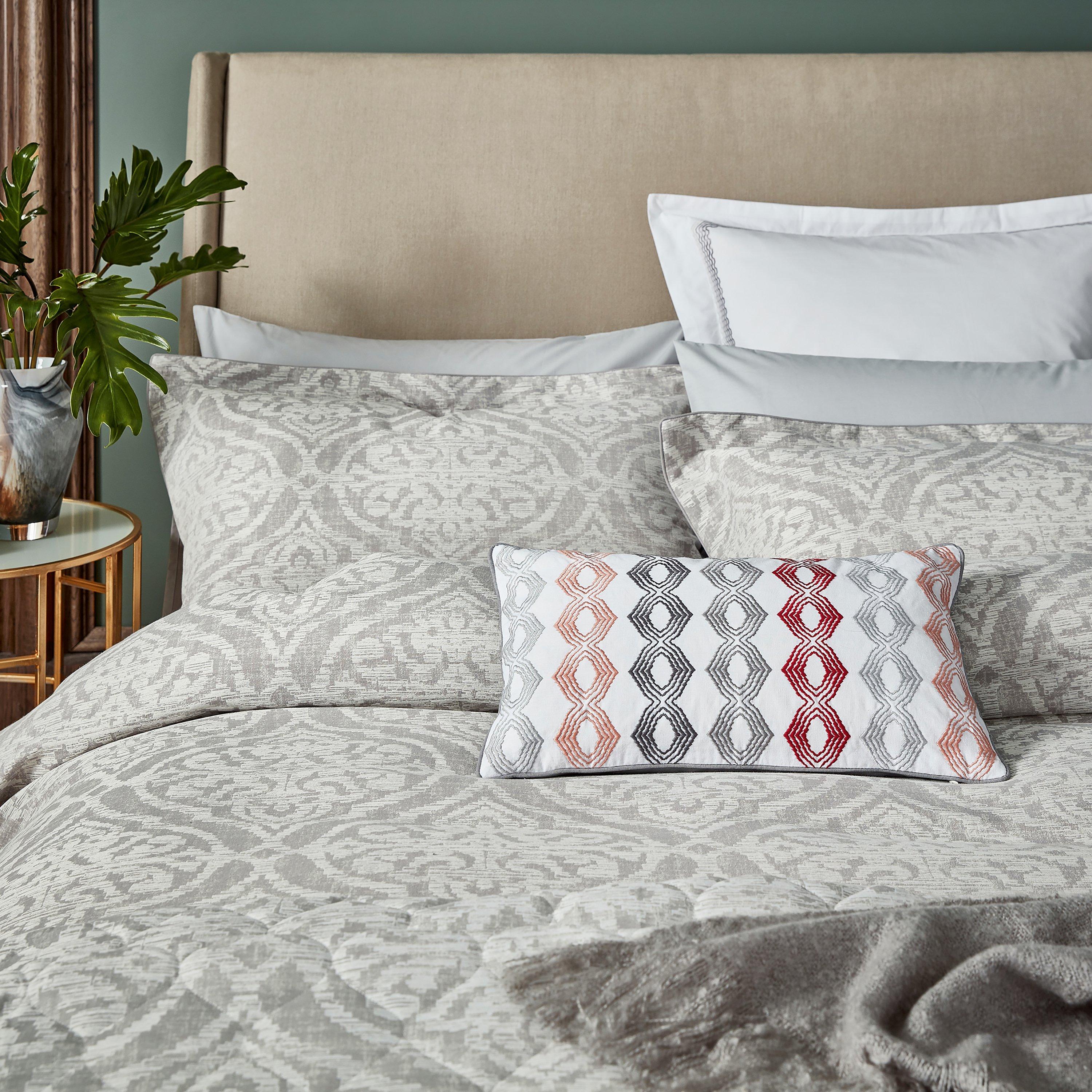 Silver - Bedeck of Belfast - SEZAN DUVET COVER - 2