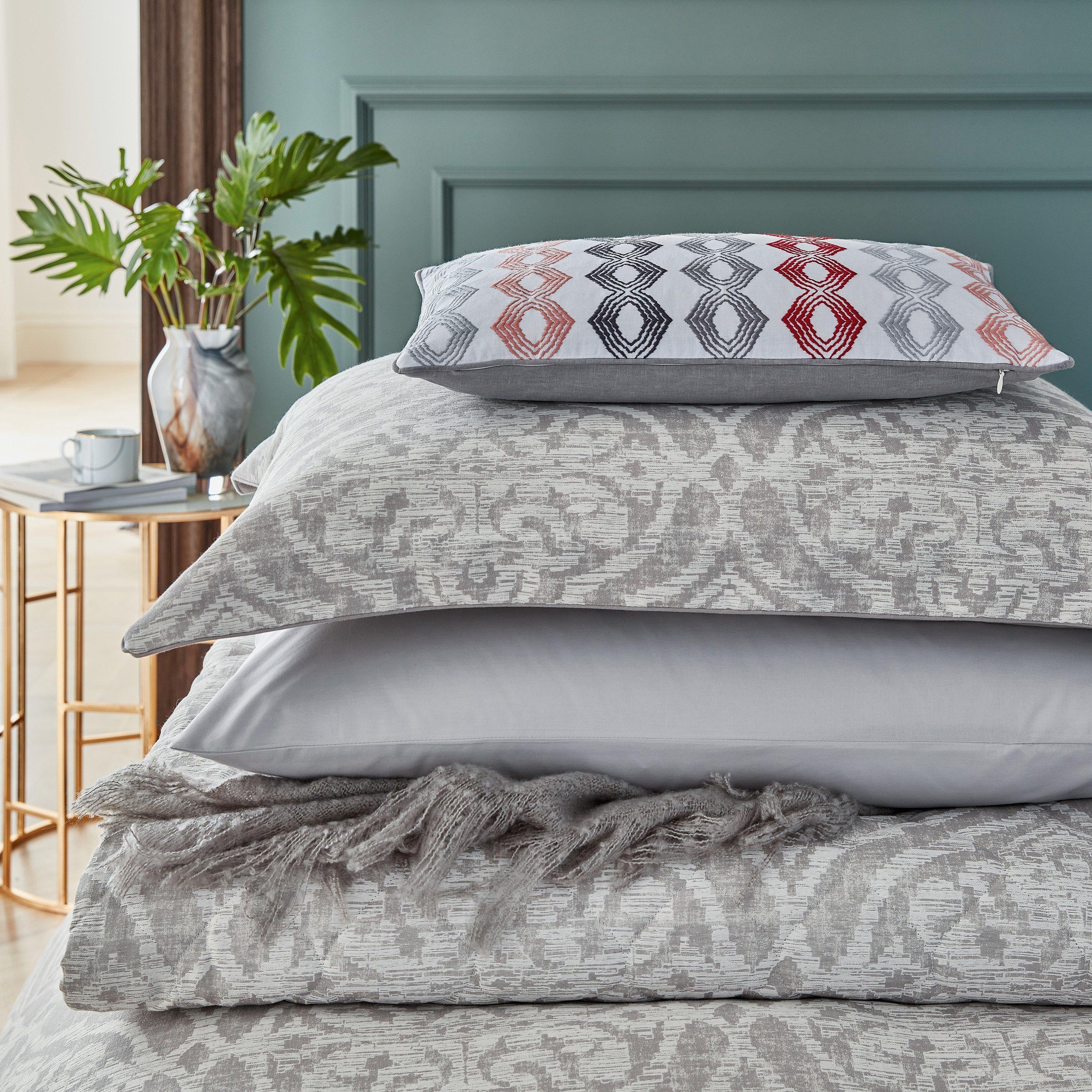 Silver - Bedeck of Belfast - SEZAN DUVET COVER - 3