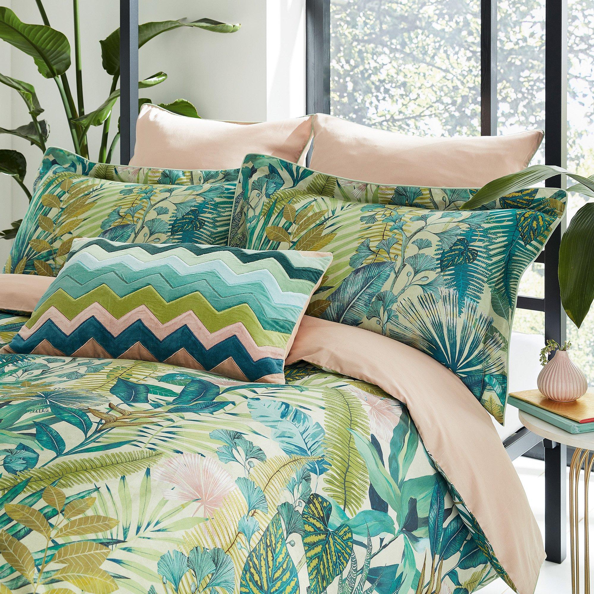 Fig Leaf & Cora - Harlequin - Floreana BCI Cotton Duvet Cover - 2