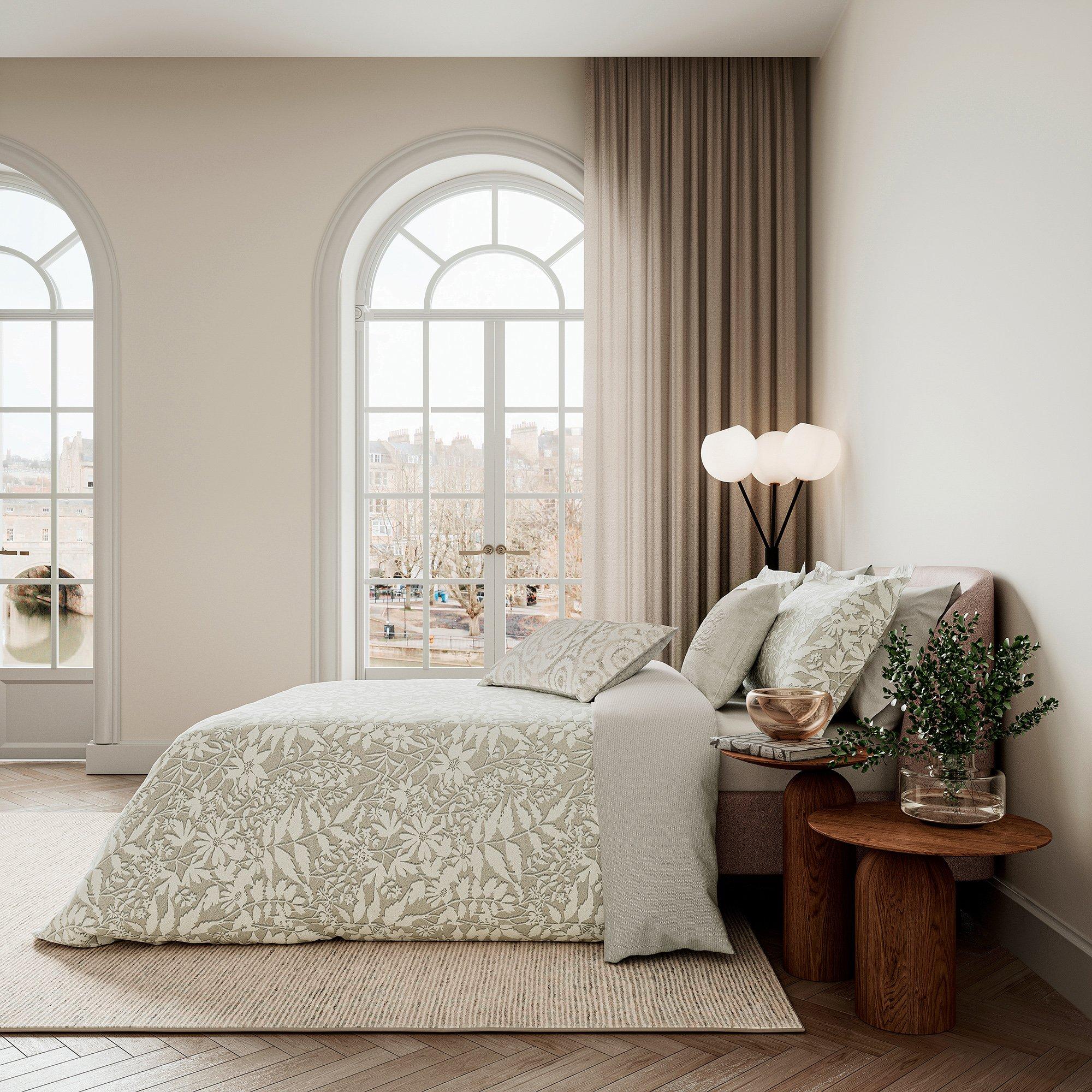 Linen - Bedeck of Belfast - Atiya Cotton Duvet Cover Set Linen - 1