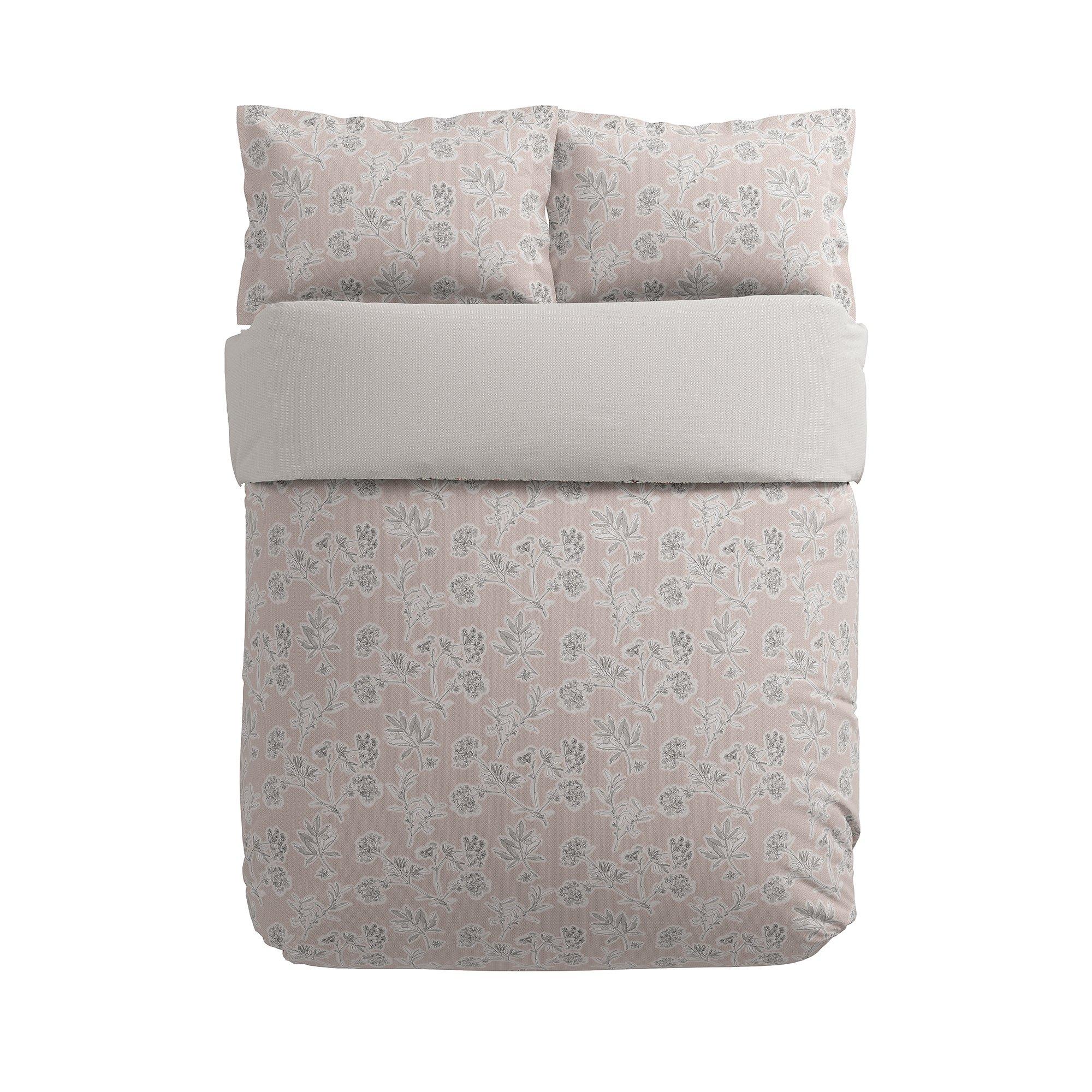 Silver/Tuberose - Bedeck of Belfast - Maduri Duvet Cover Set - 4