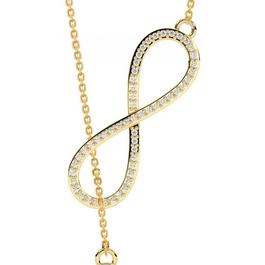 Mason Knight Yager 18kt RoseGD Plate Stone Oval Bow Pendant