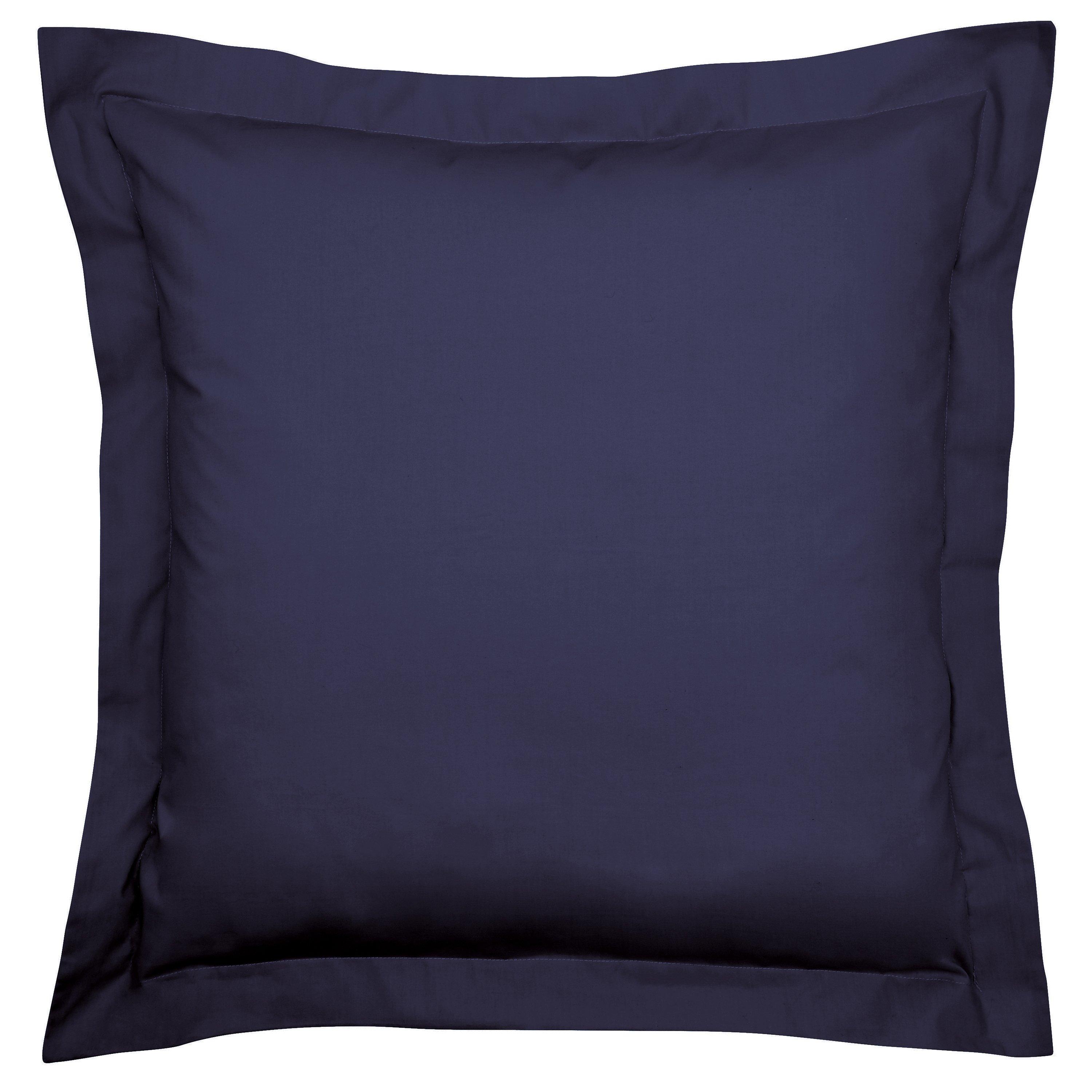 Midnight - Bedeck of Belfast - BEDECK OF BELFAST 200TC PIMA PLAIN DYE SQUARE OXFORD PILLOWCASE