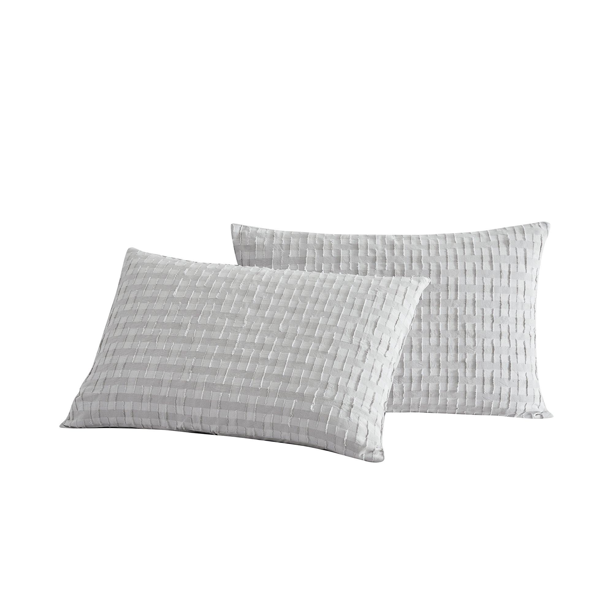 Grey - DKNY - Refresh Cotton  Standard Pillowcase - 1