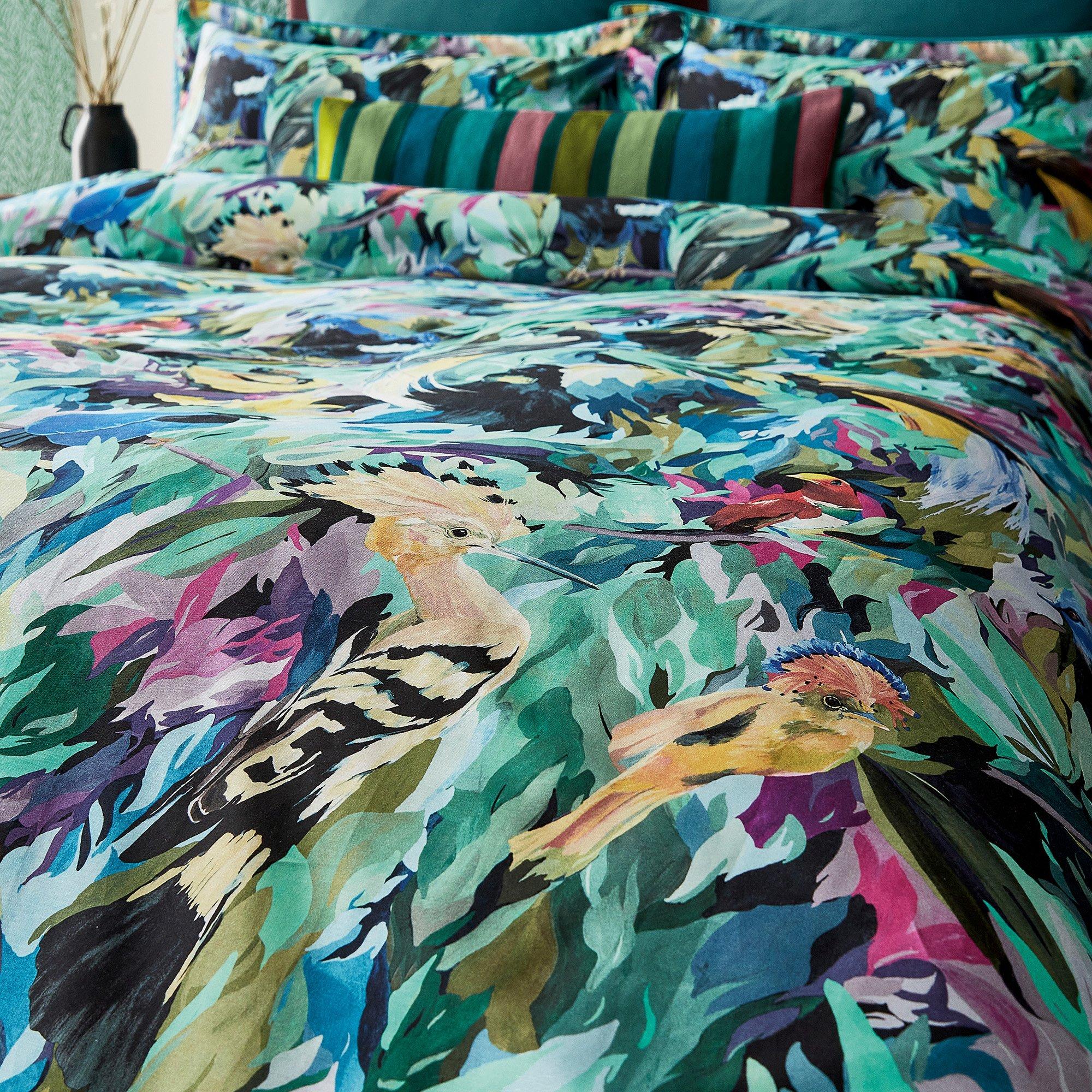 Wilderness - Harlequin - Dance of Adornment Cotton Duvet Cover - 3