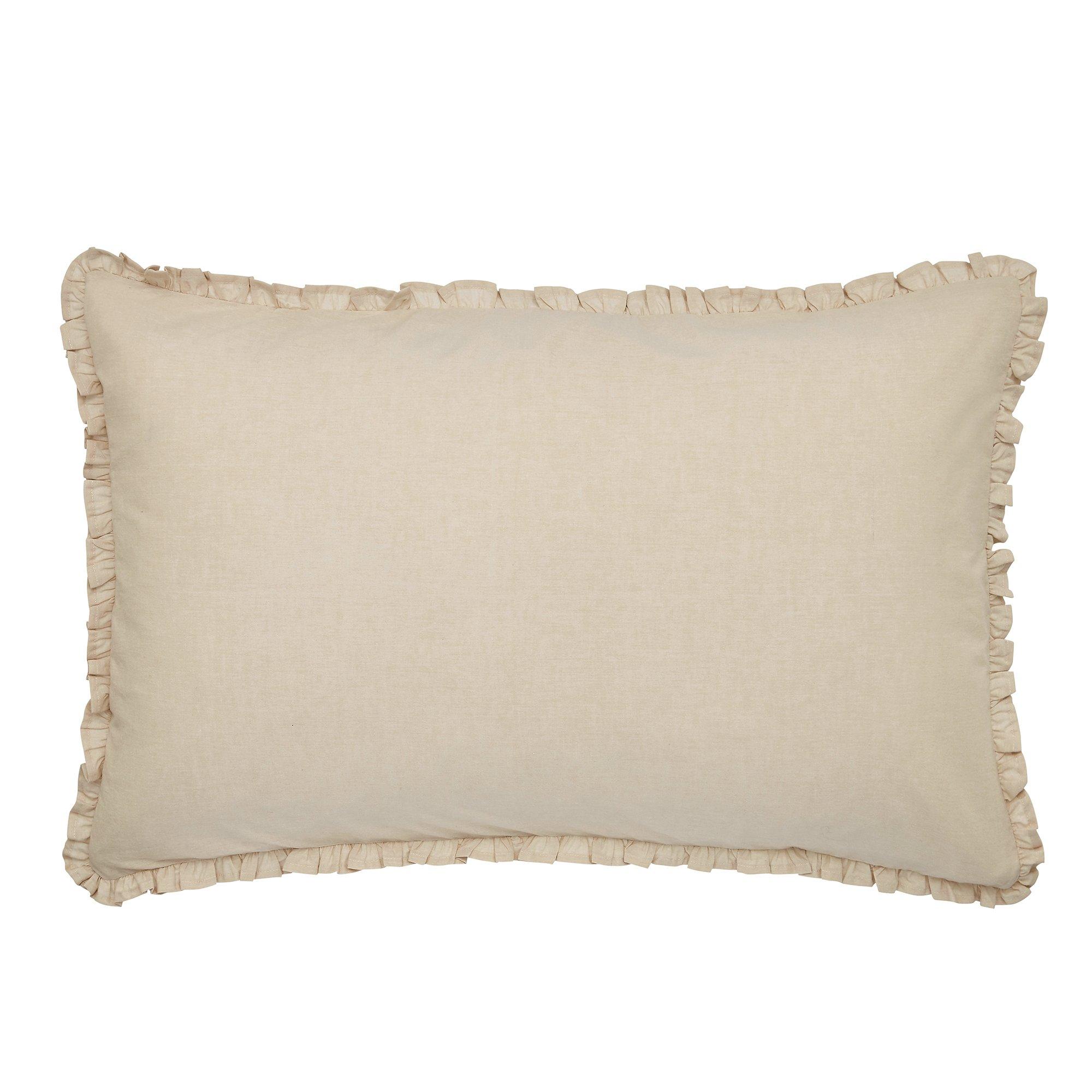 Linen - Katie Piper - Serenity Frill Cotton Cover Set - 6