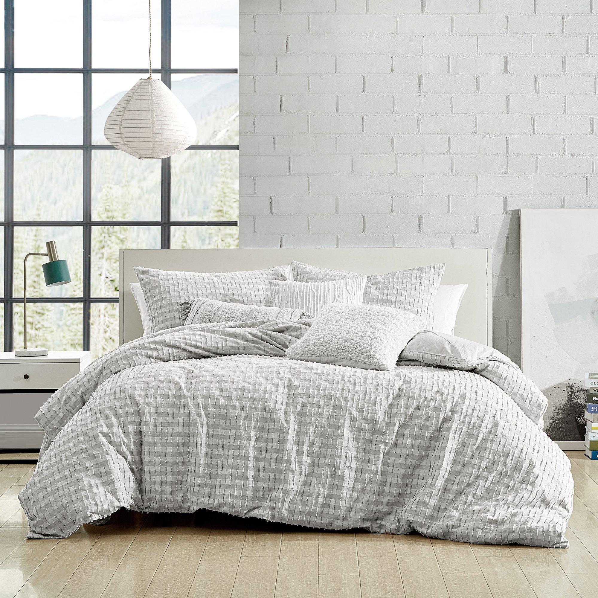 Grey - DKNY - Refresh Cotton Jacquard Duvet Cover - 3