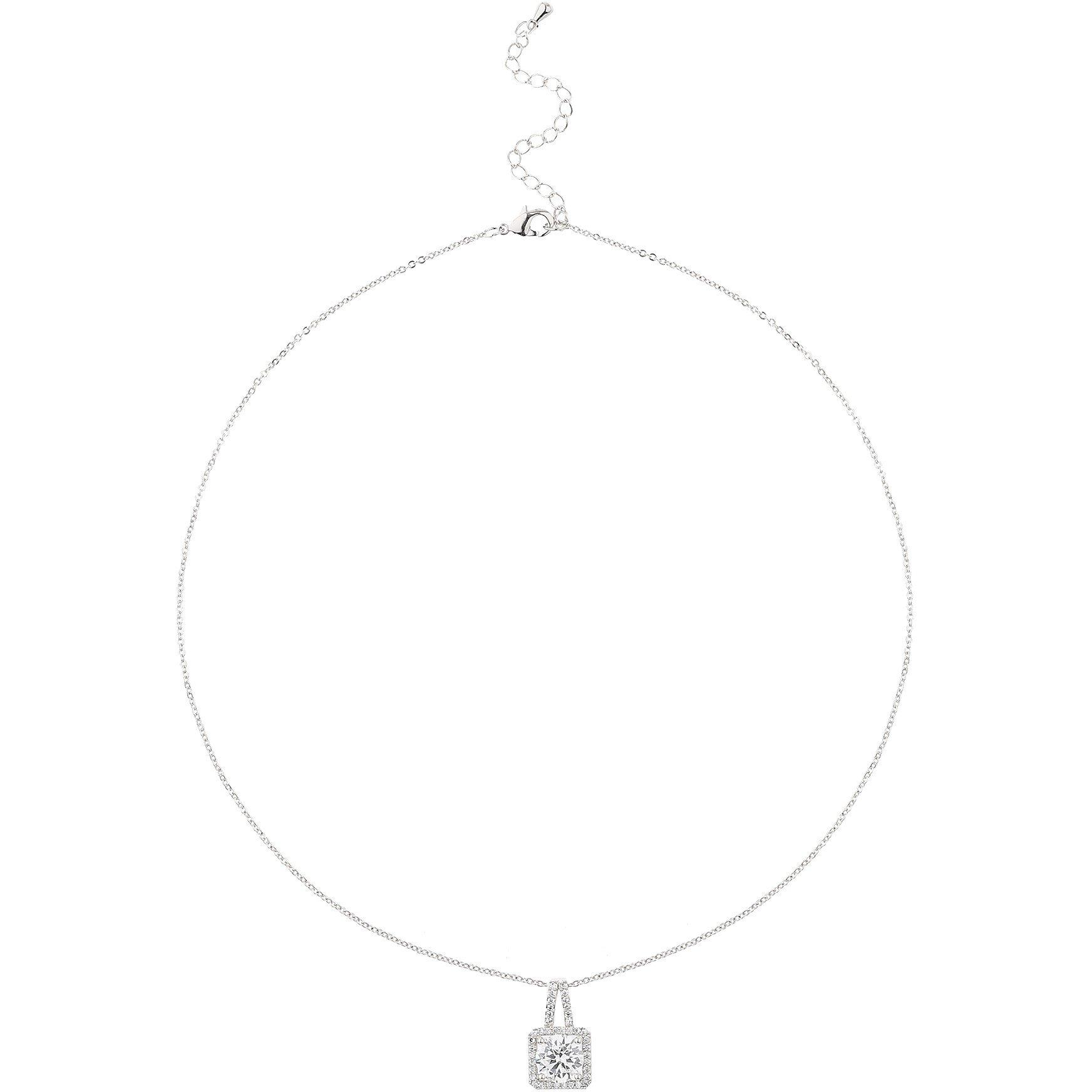 White - Mason Knight Yager - Square Cubic Edged Pendant
